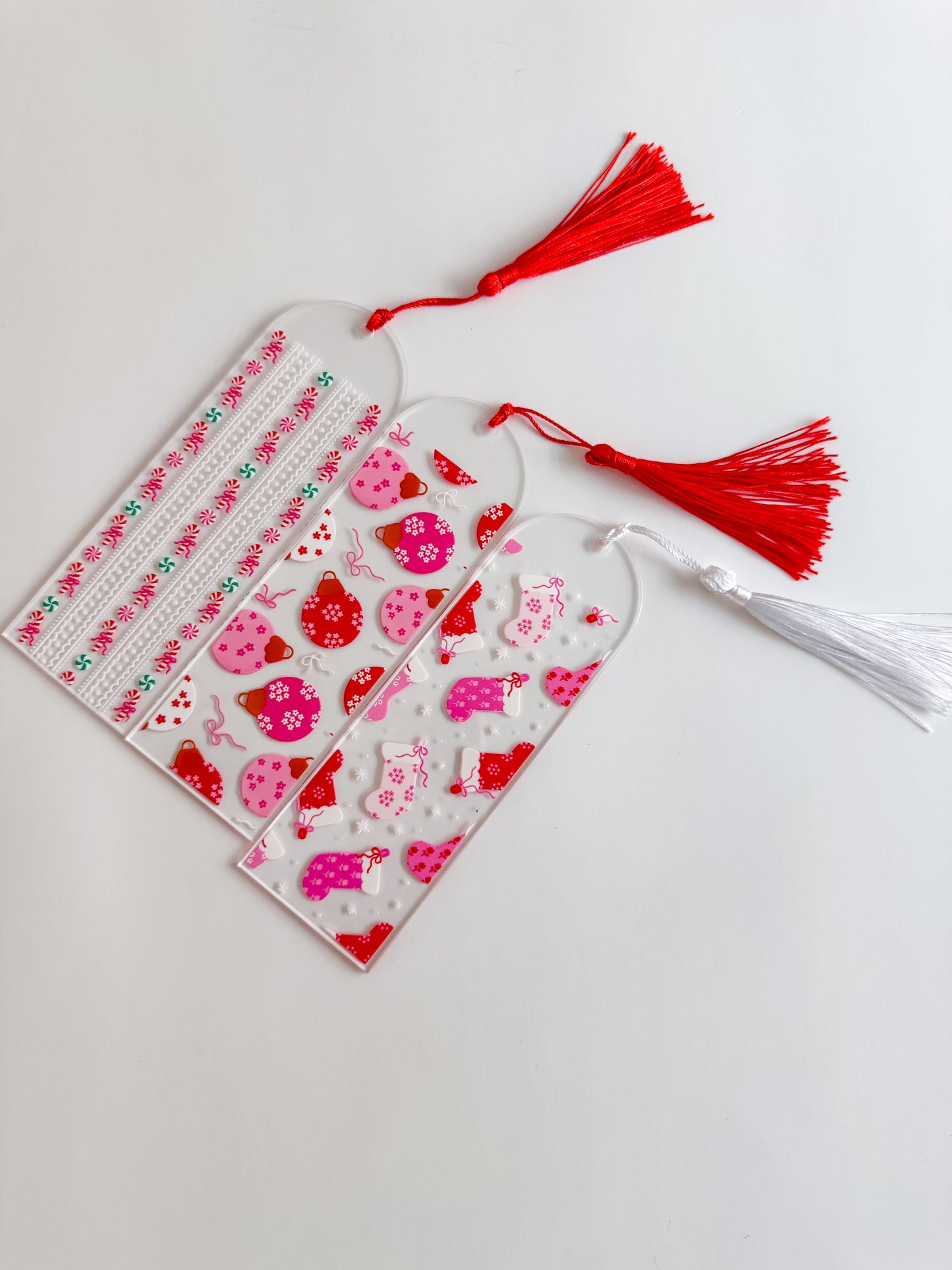 Holiday Stockings Bookmark