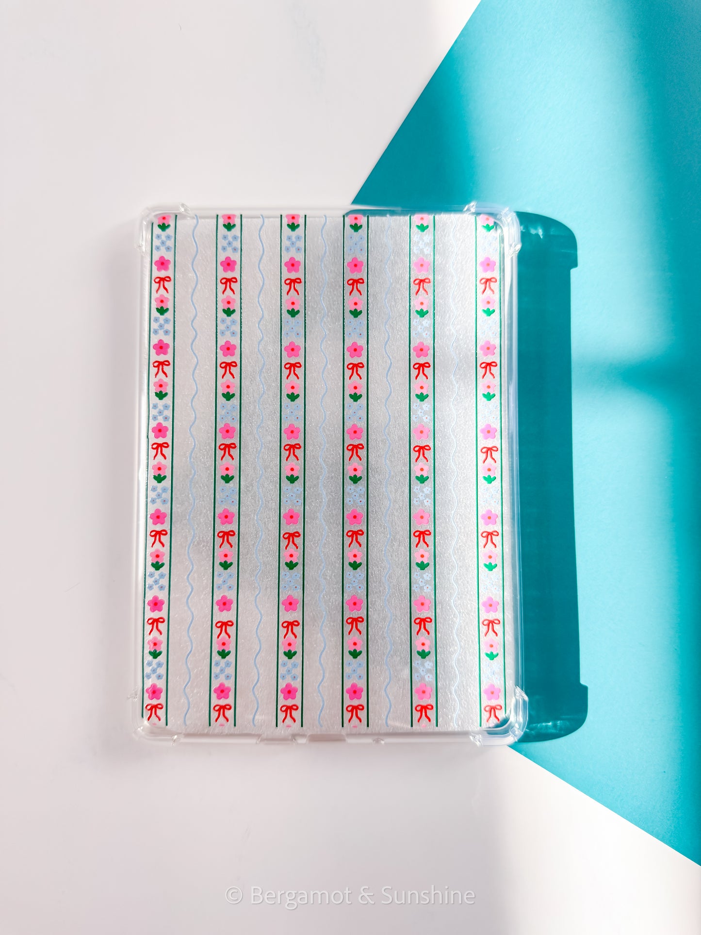Vertical Flowers Kindle Case