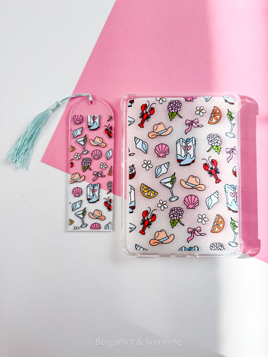 Western Coastal E Reader Case and/or Bookmark [Combined Listing]