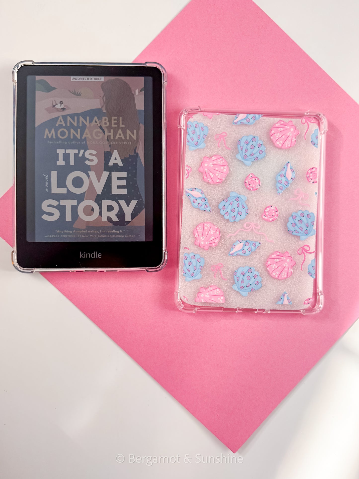 Coquette Sea Shells Kindle Case