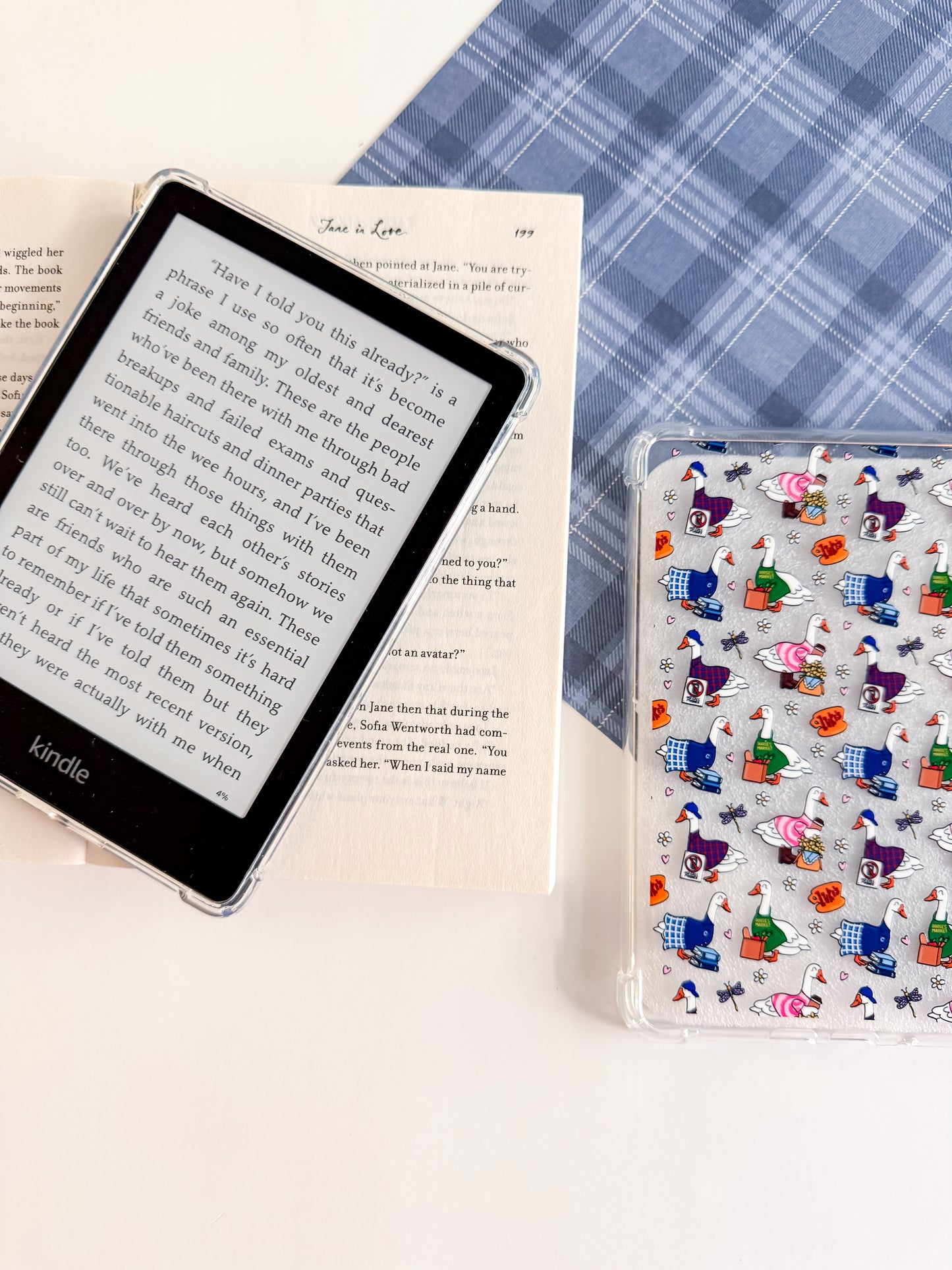 G.G. Geese Kindle Case