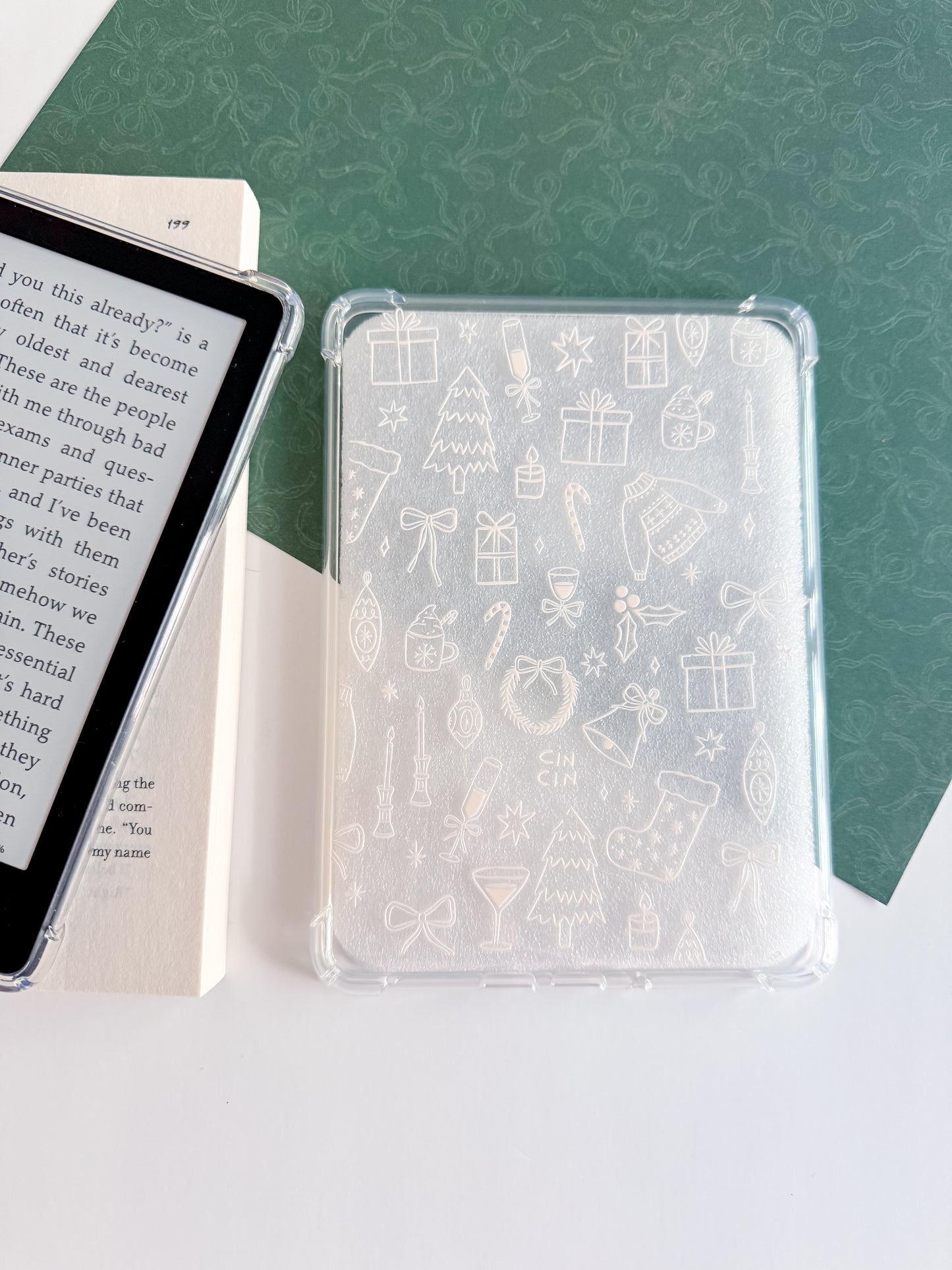 Whimsical Christmas Kindle Case