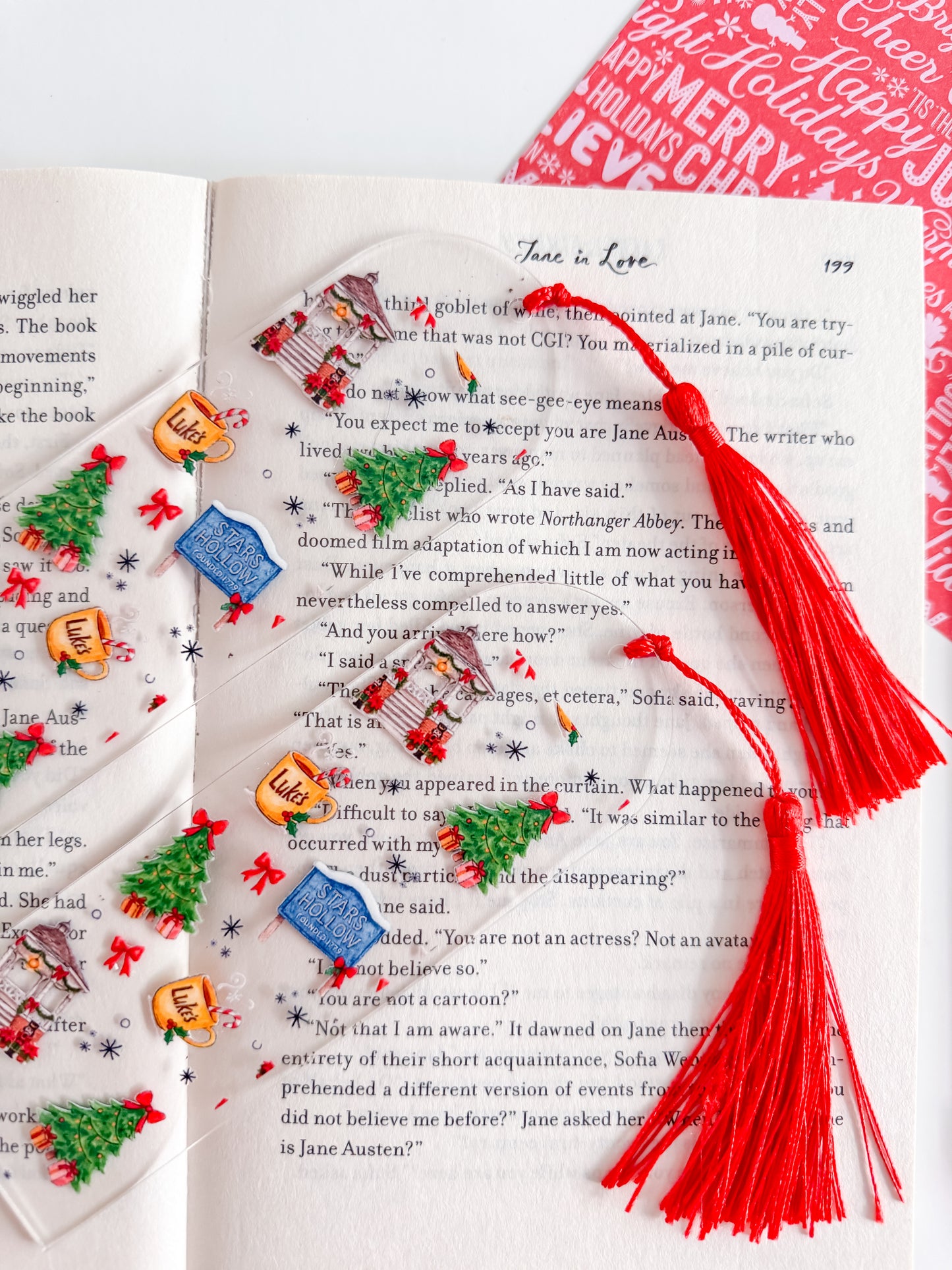 G.G. Christmas in S.H. Kindle Case and/or Bookmark [Combined Listing]