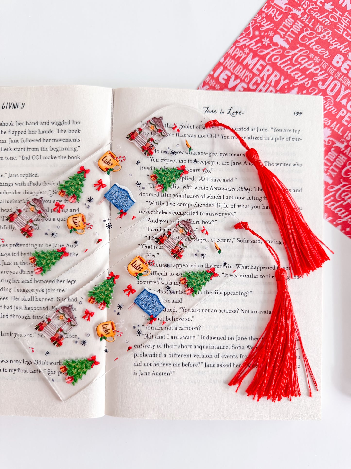G.G. Christmas in S.H. Kindle Case and/or Bookmark [Combined Listing]