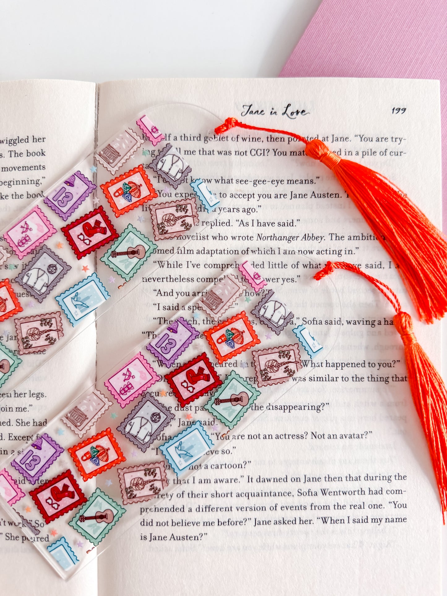 T.S. Stamps T/L/OA/S Kindle Case and/or Bookmark [Combined Listing]
