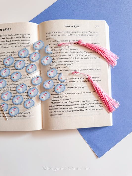 Coquette Geese Bookmark