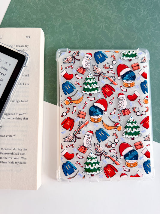 H.P. Wizard Christmas Kindle Case
