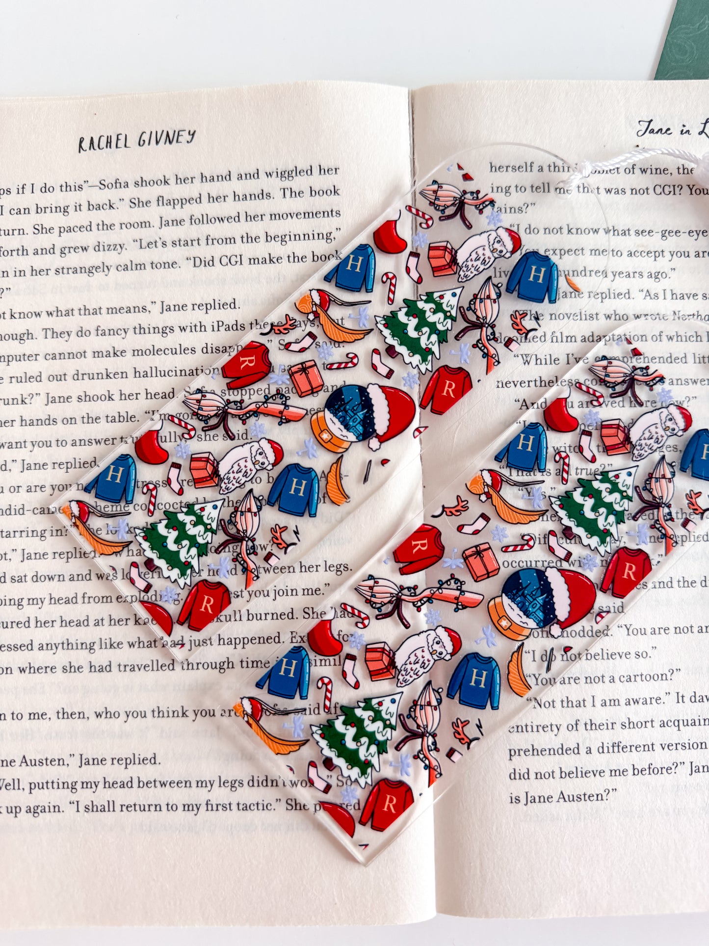 H.P. Wizard Christmas Bookmark