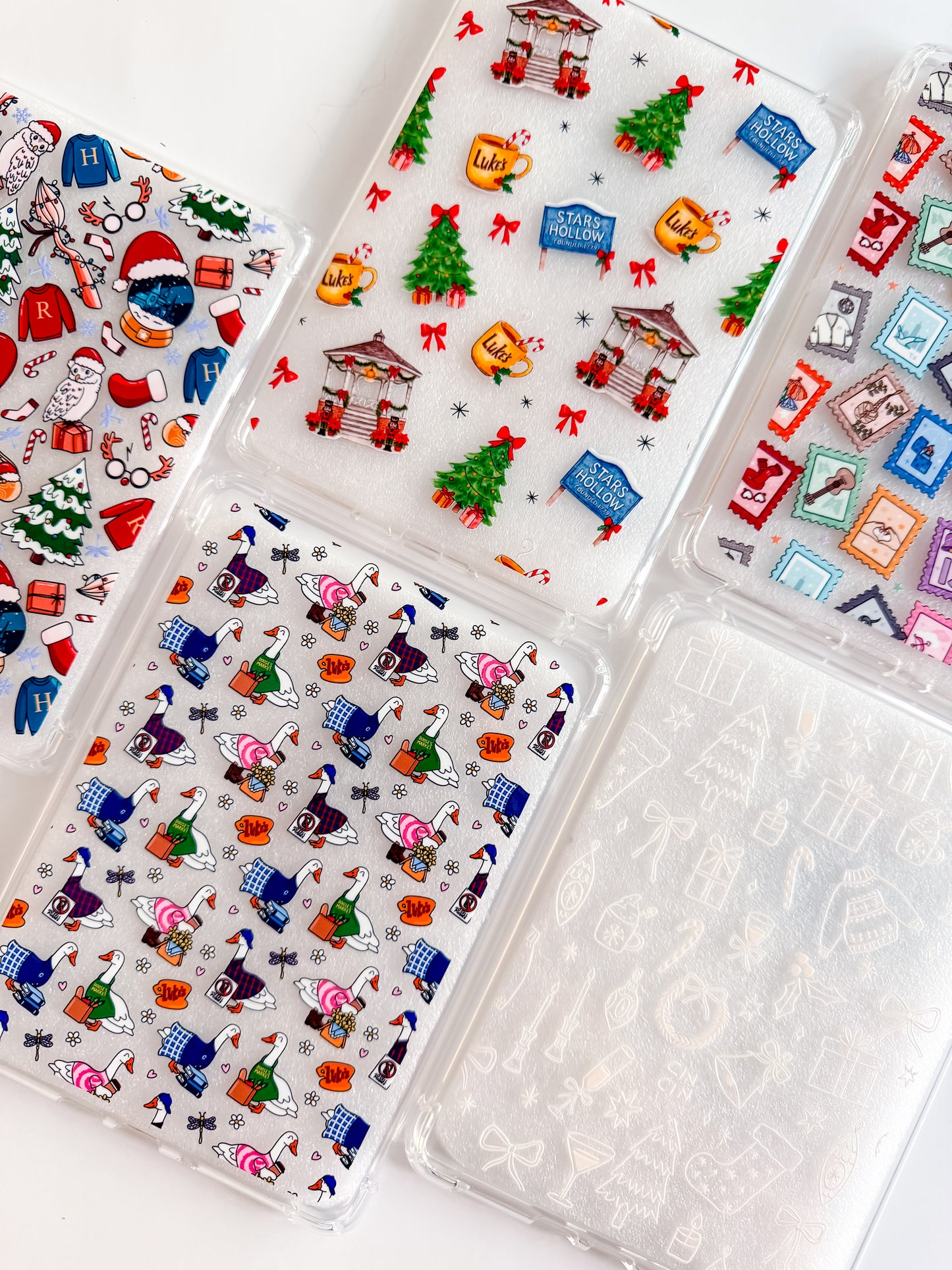 Whimsical Christmas Kindle Case