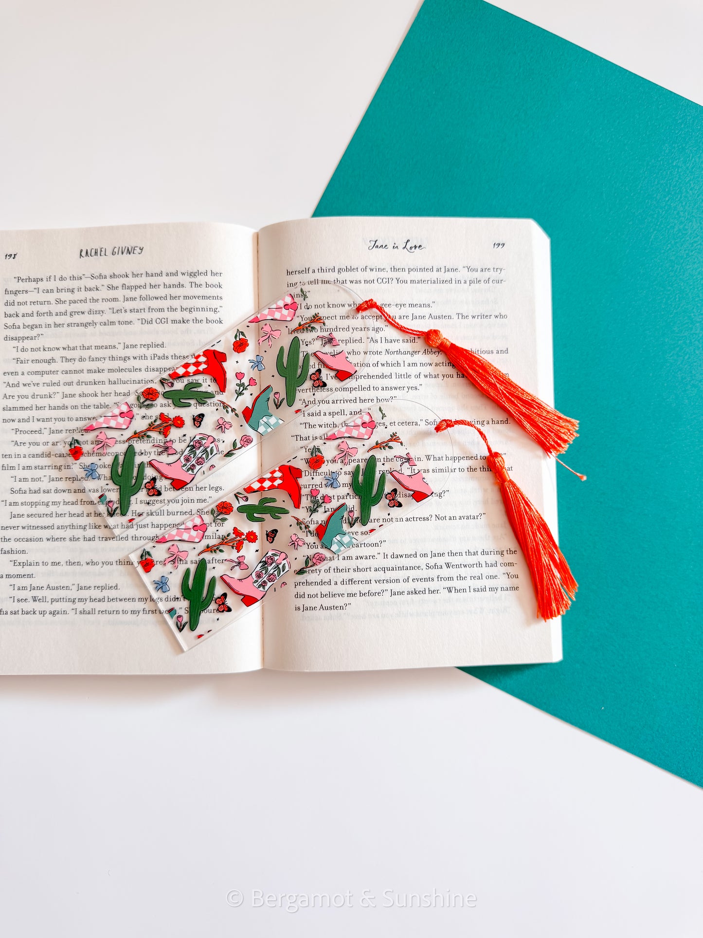 Boot Scootin' Bookmark
