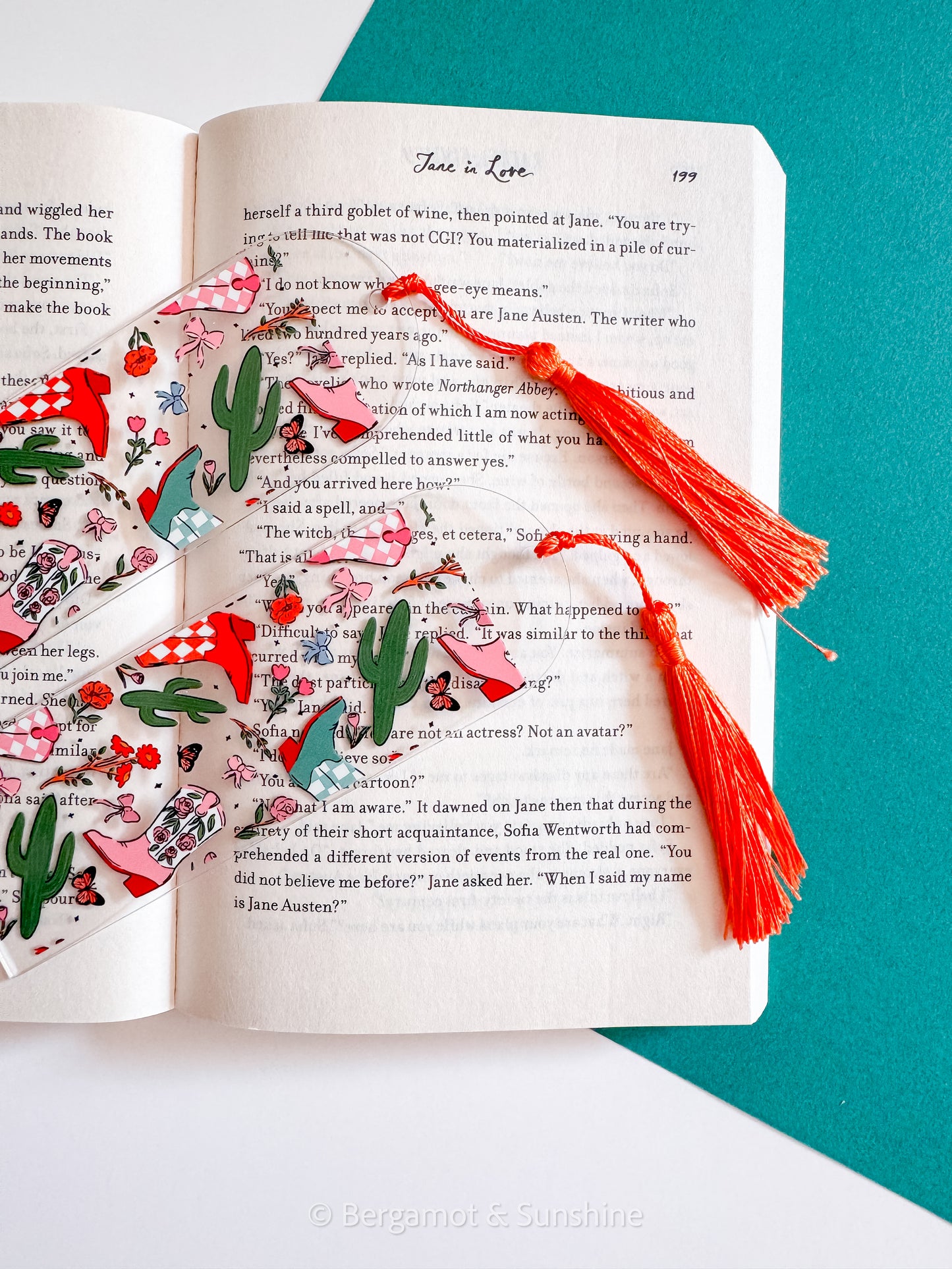 Boot Scootin' Bookmark