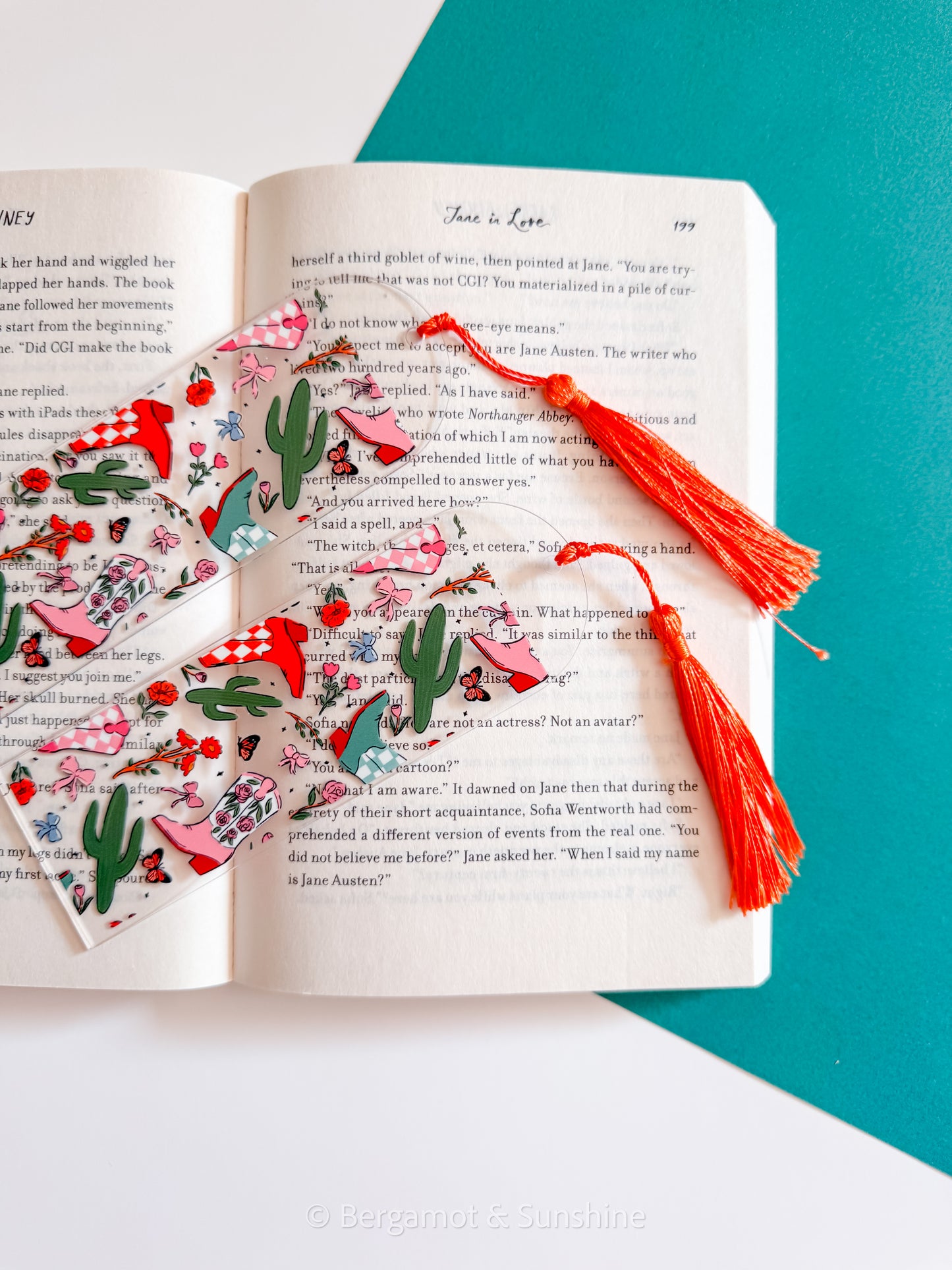 Boot Scootin' Bookmark