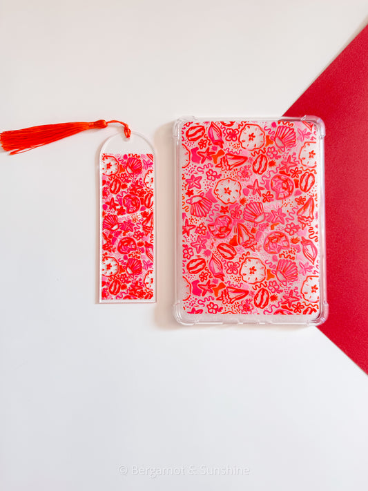 Sunset Beach Shells Kindle Case and/or Bookmark [Combined Listing]
