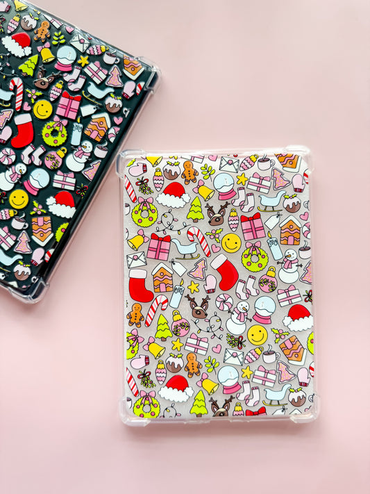 Festive Doodles Kindle Paperwhite / Signature + Basic Case