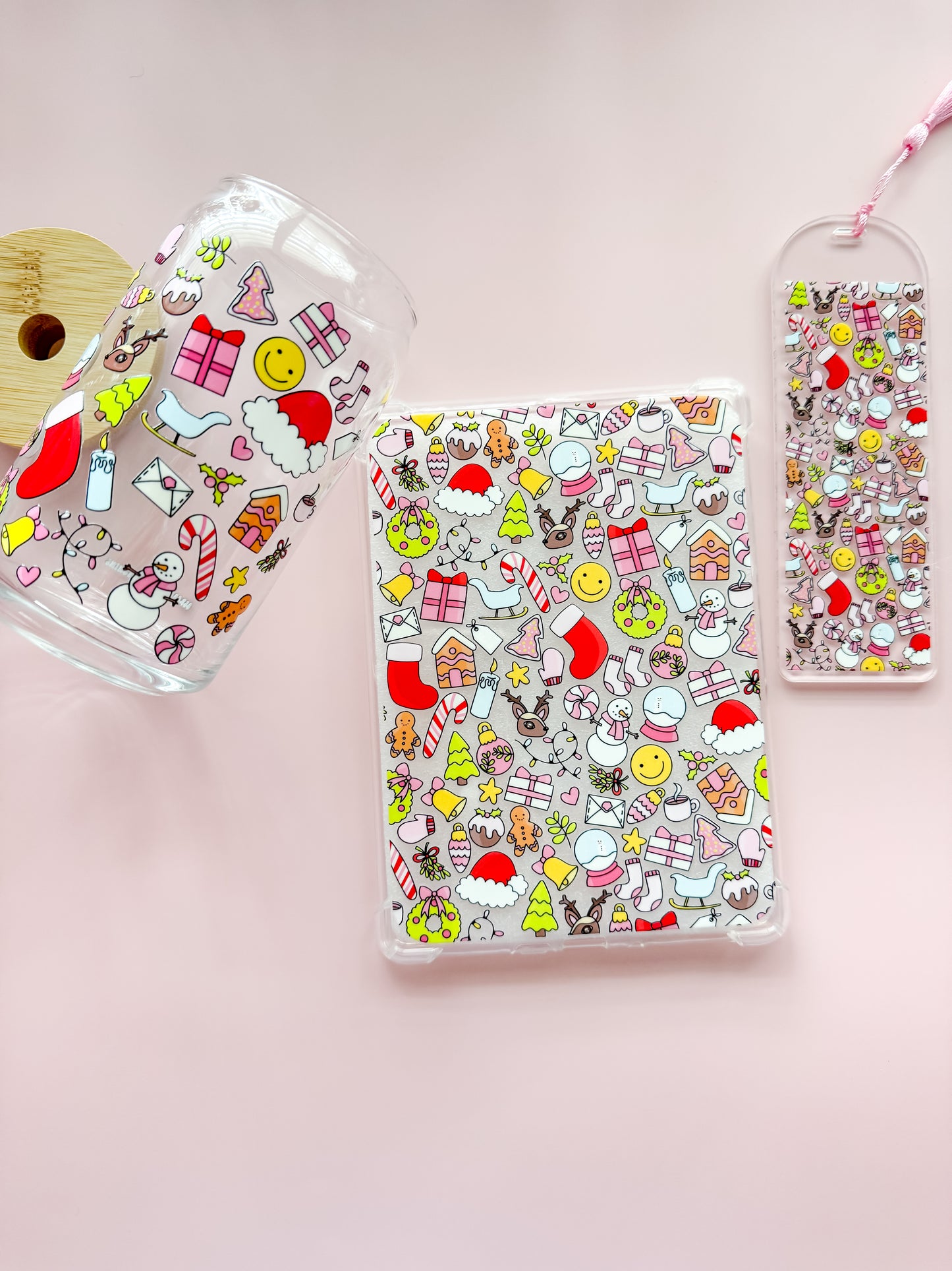 Festive Doodles Kindle Paperwhite / Signature + Basic Case