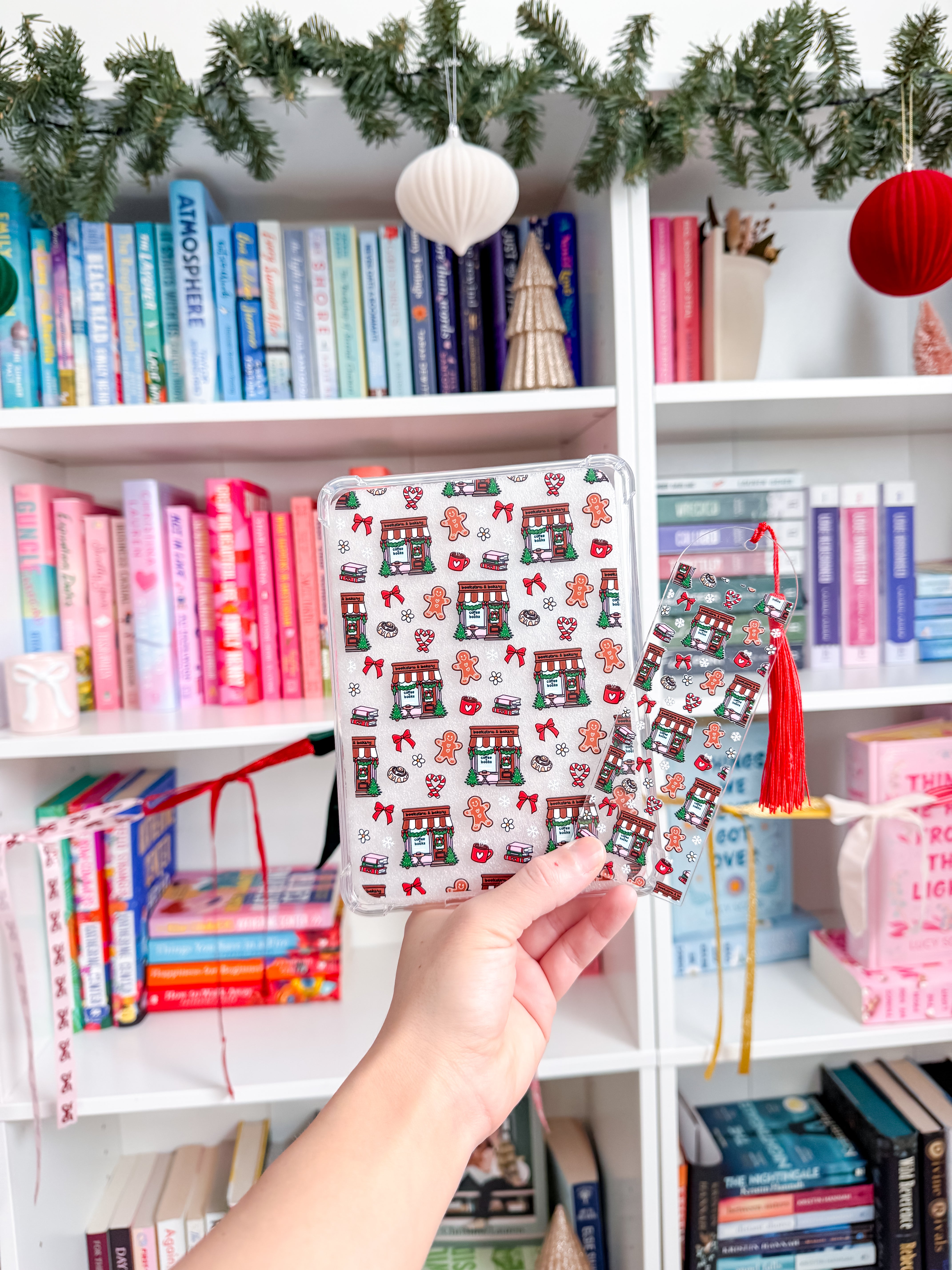 Dream Harbor Cozy Christmas Kindle Case | Bergamot & Sunshine