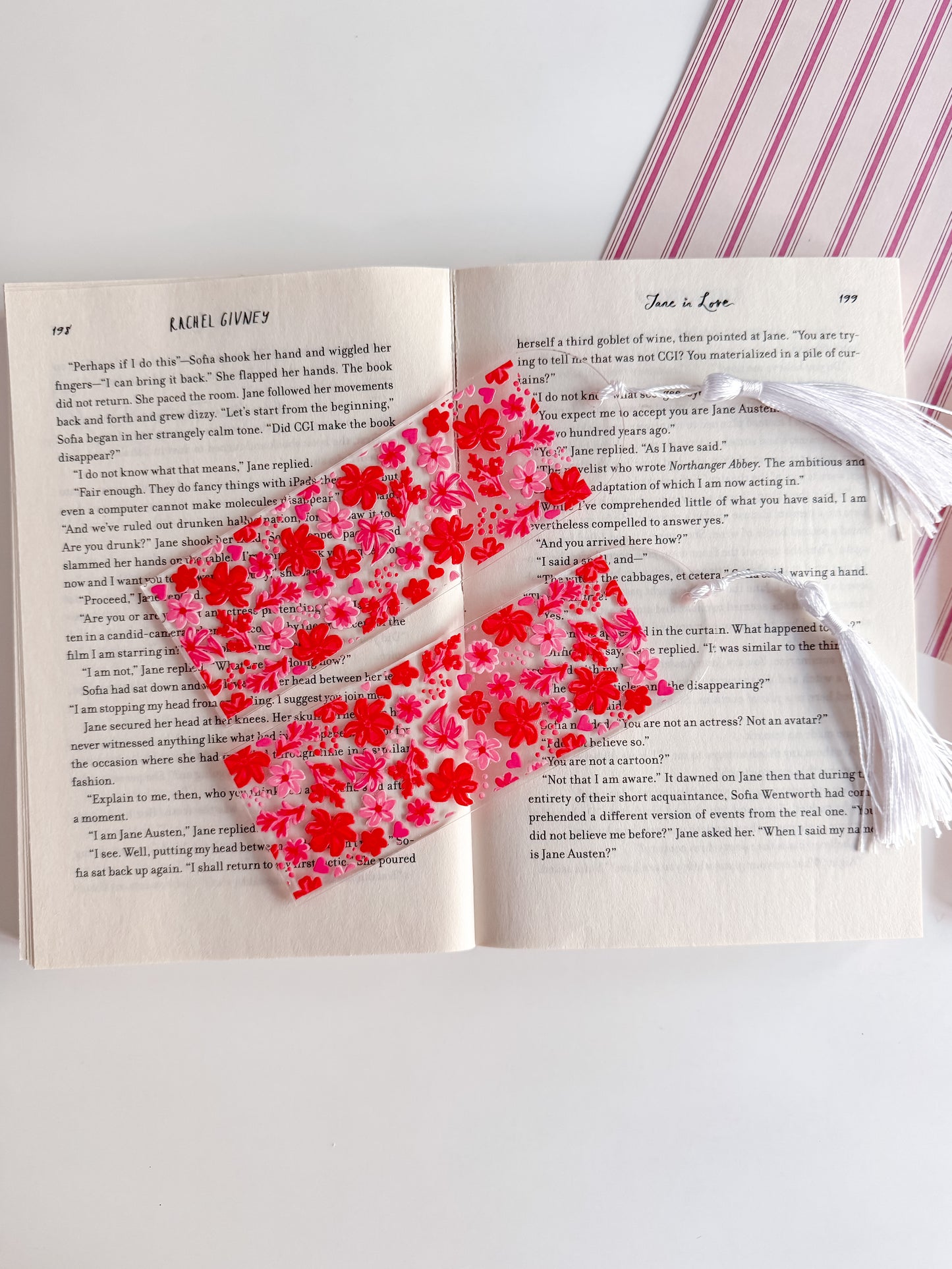 Blush Garden Kindle Case and/or Bookmark [Combined Listing]