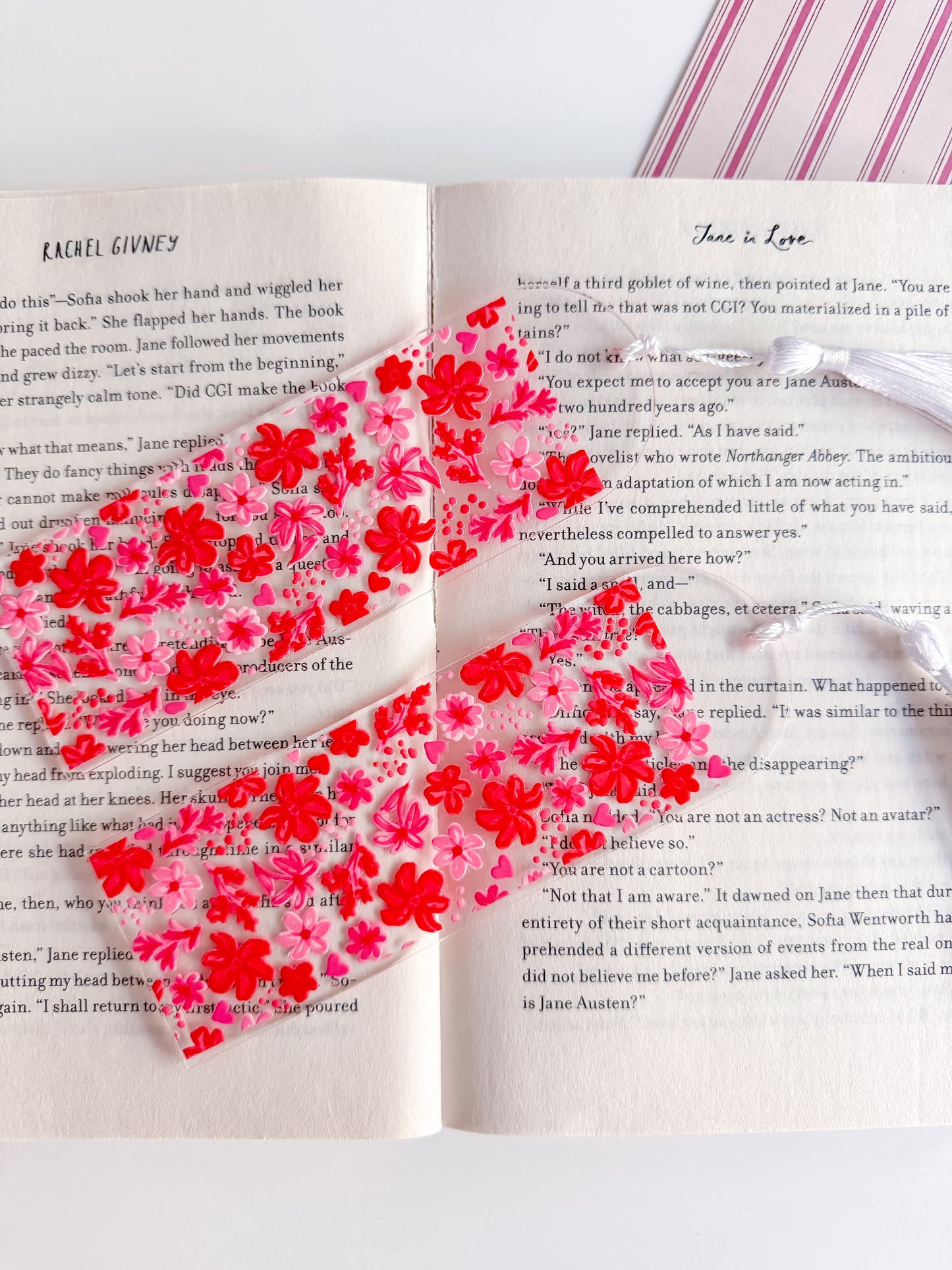 Blush Garden Bookmark