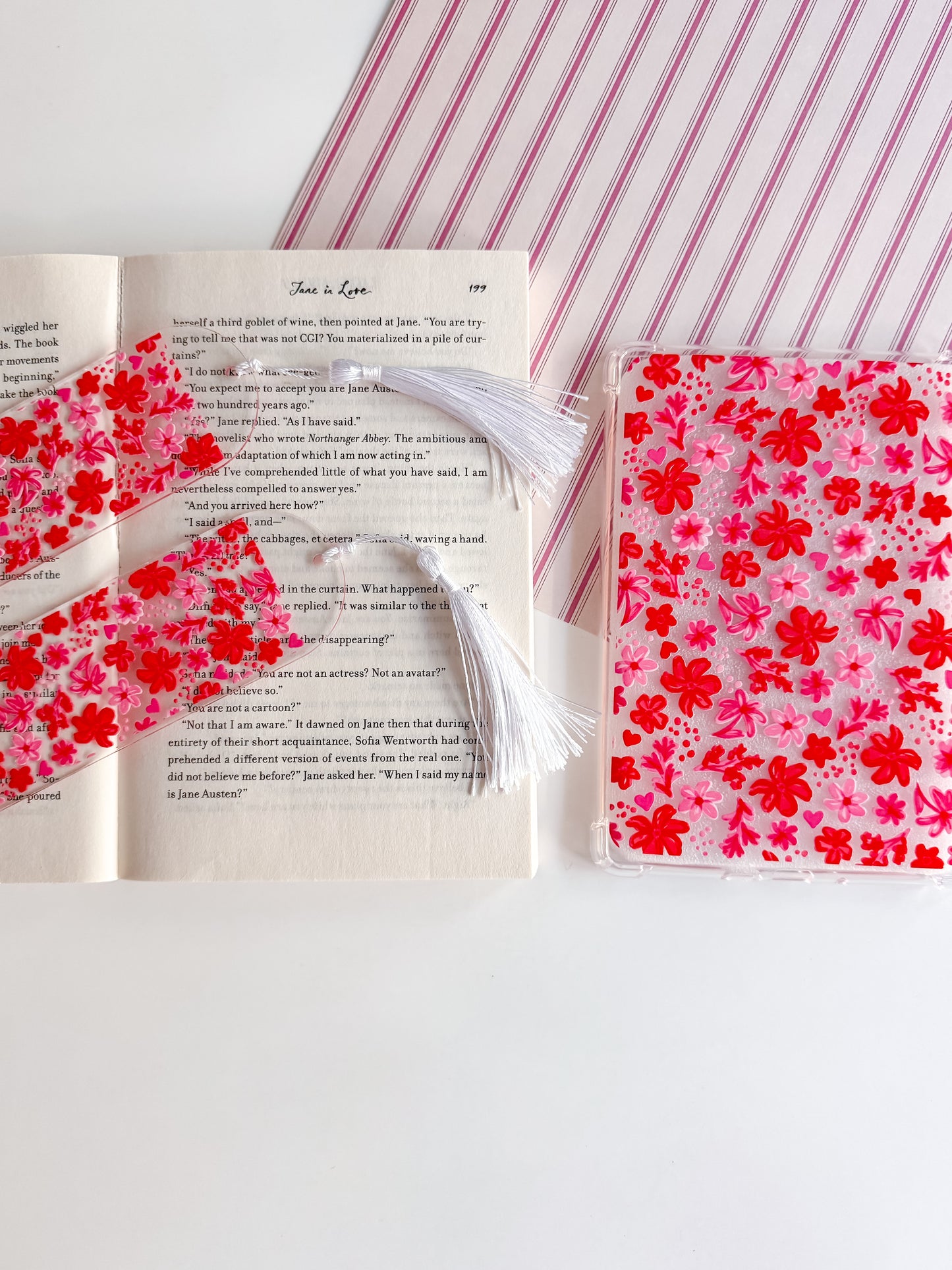 Blush Garden Bookmark