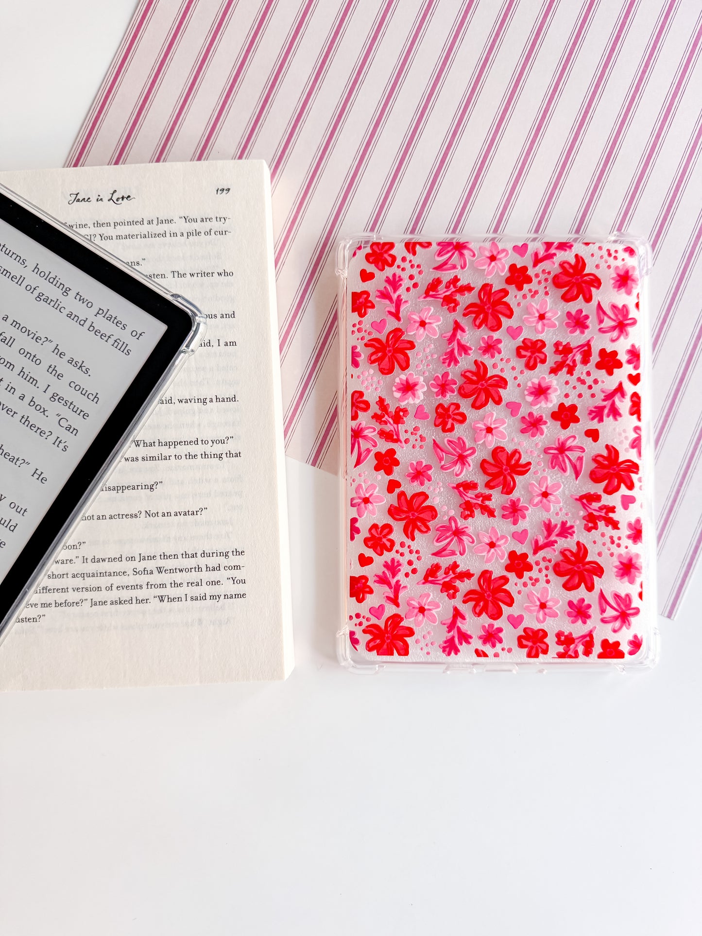 Blush Garden Kindle Case