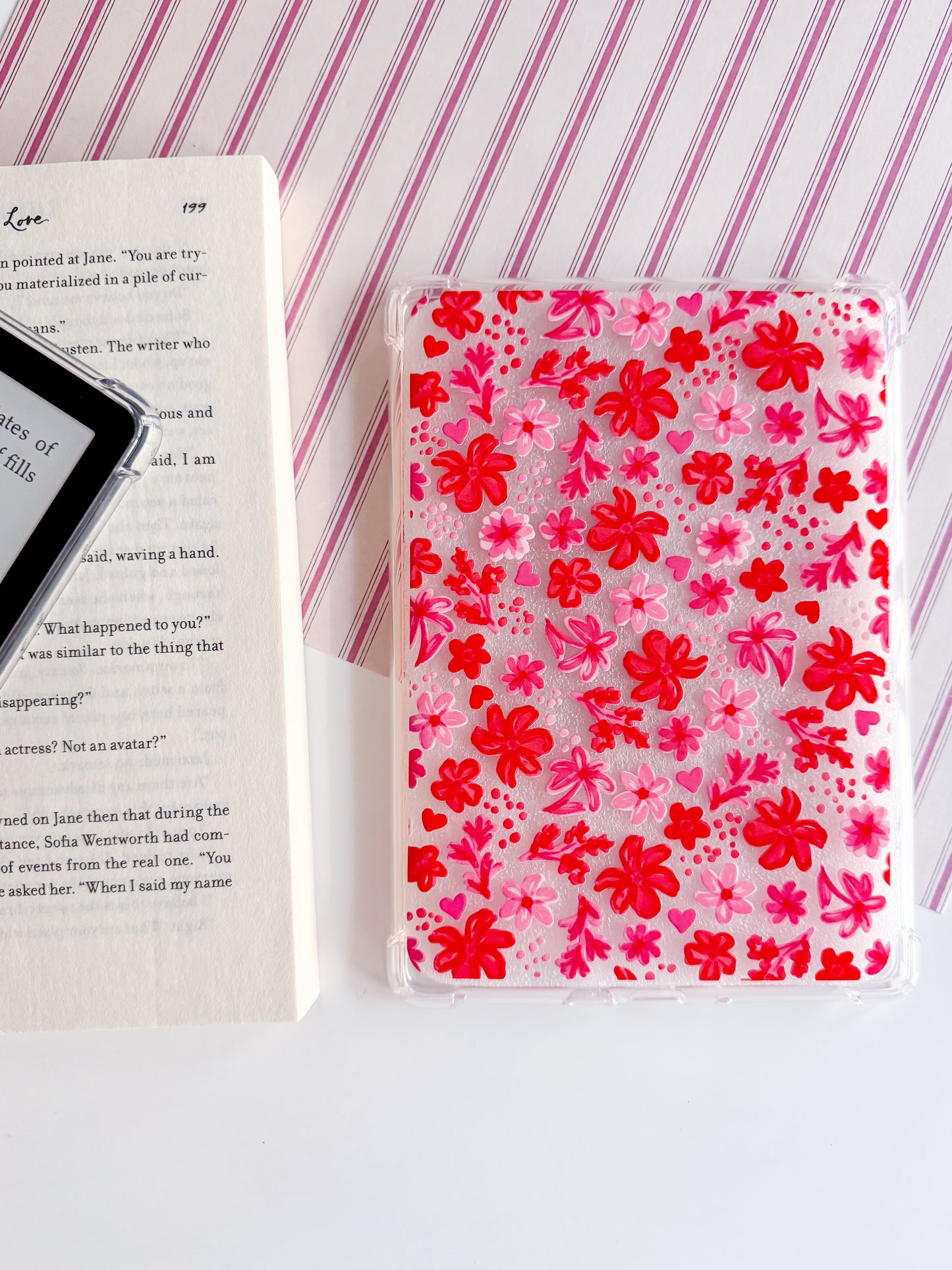 Blush Garden Kindle Case
