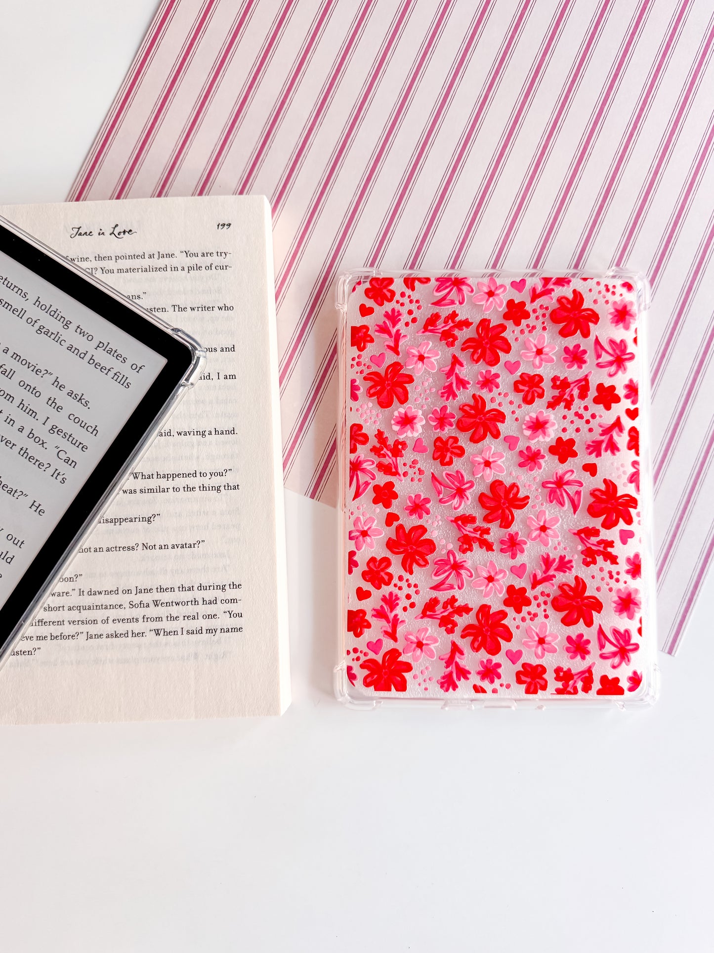 Blush Garden Kindle Case