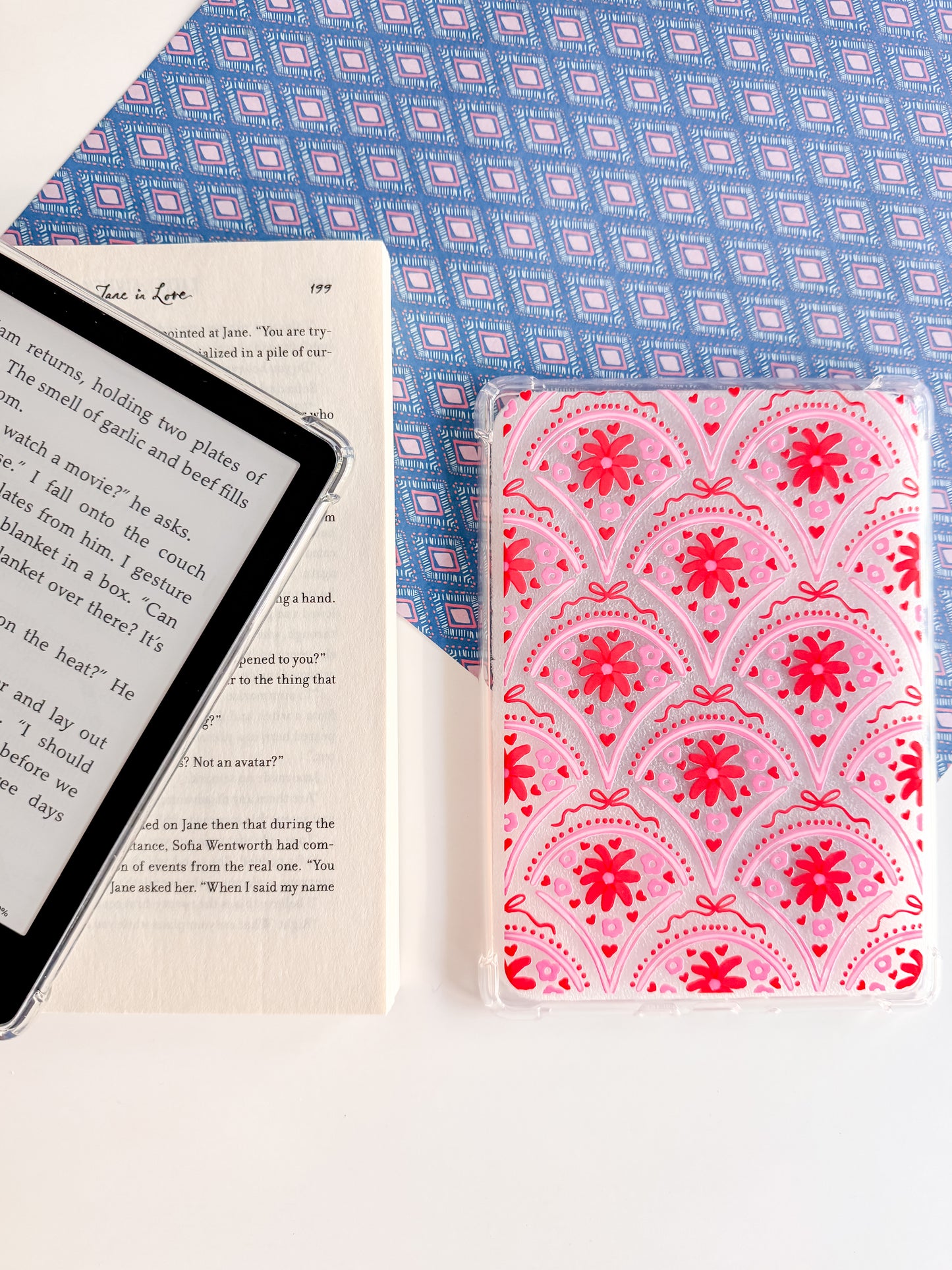 Sweetheart Fan Lace Kindle Case