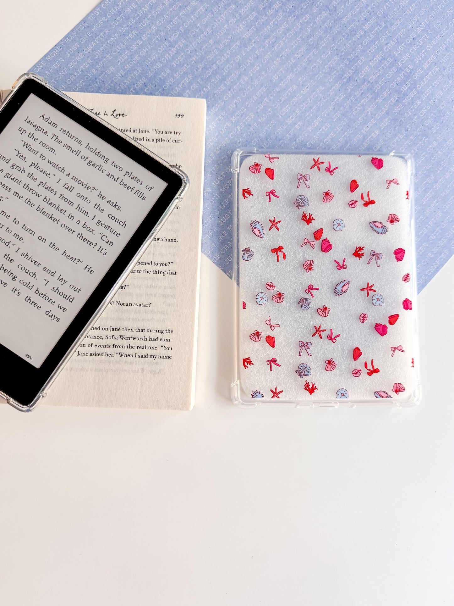 Seaside Valentine Kindle Case