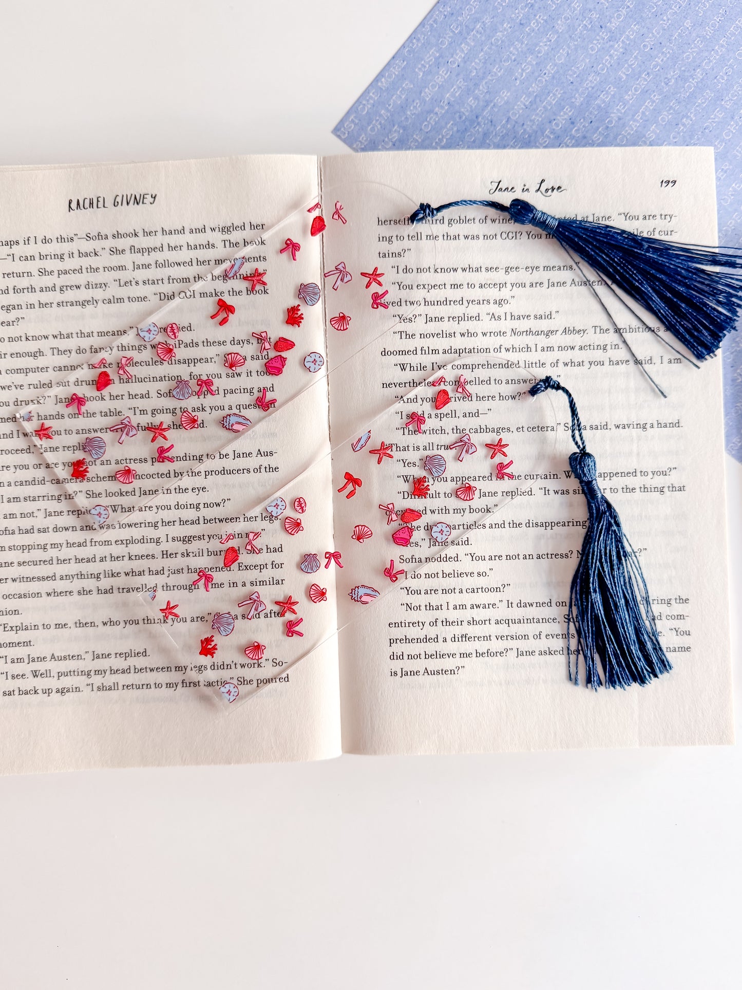 Seaside Valentine Kindle Case and/or Bookmark [Combined Listing]
