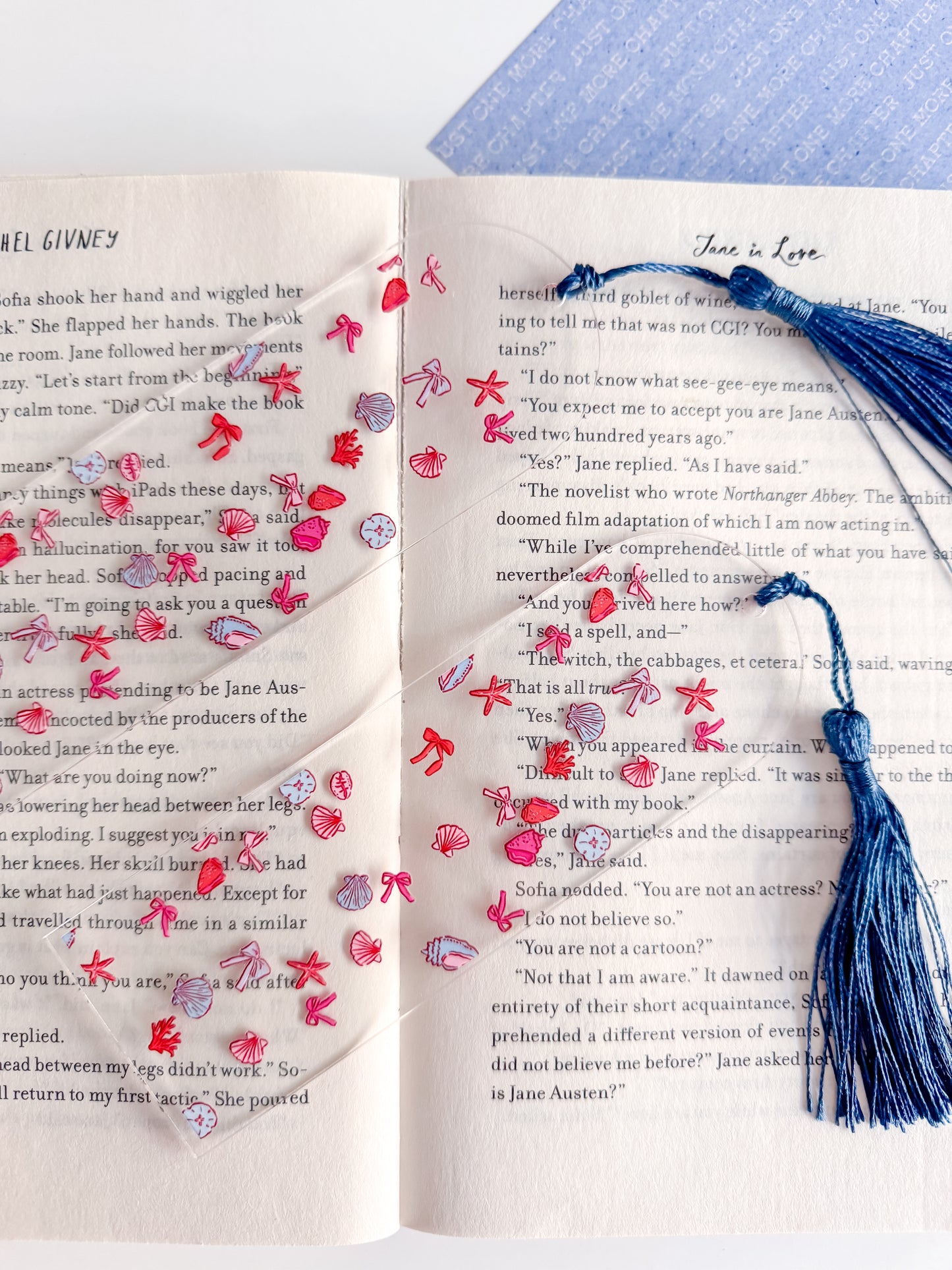 Seaside Valentine Kindle Case and/or Bookmark [Combined Listing]