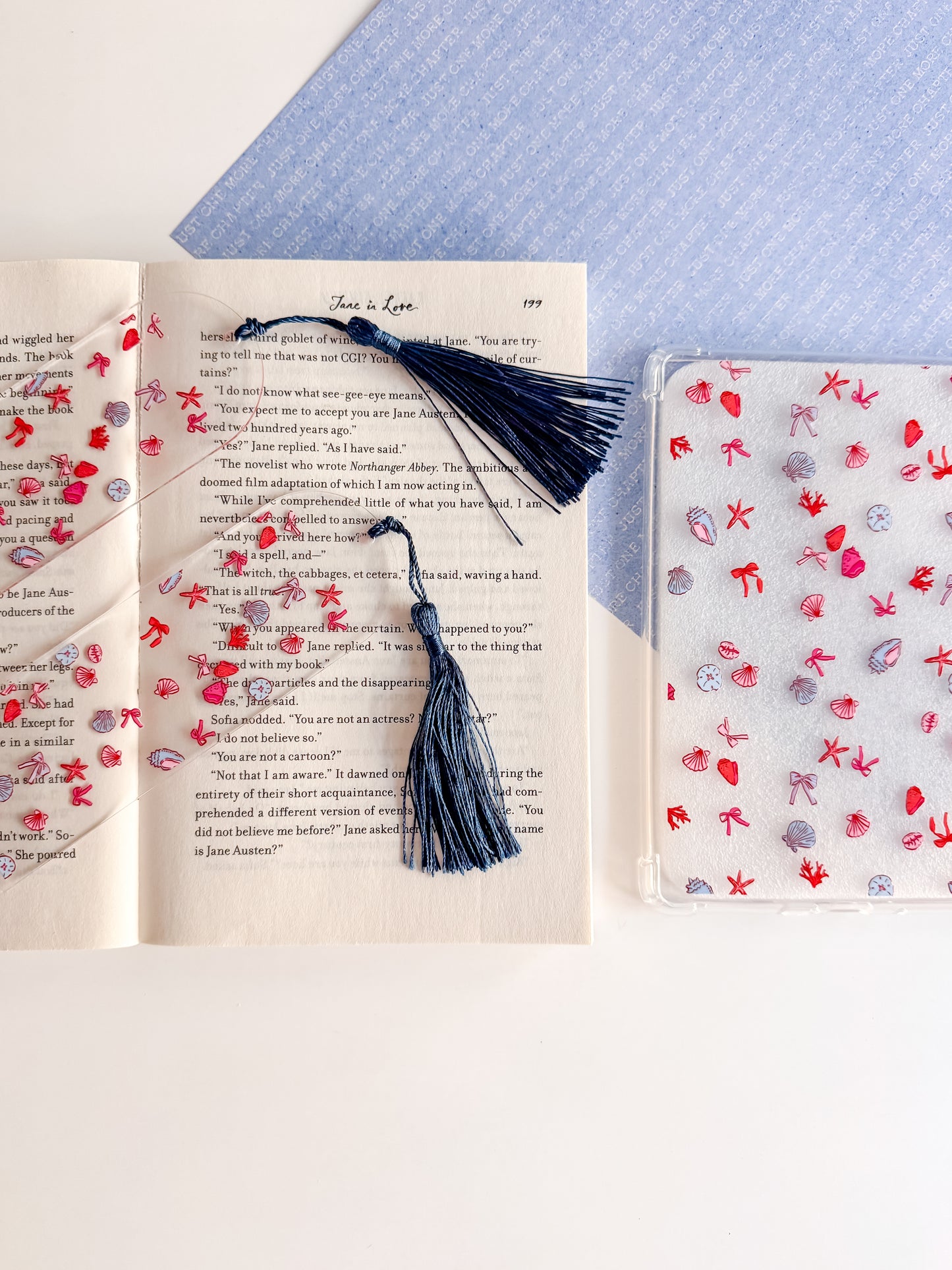 Seaside Valentine Bookmark