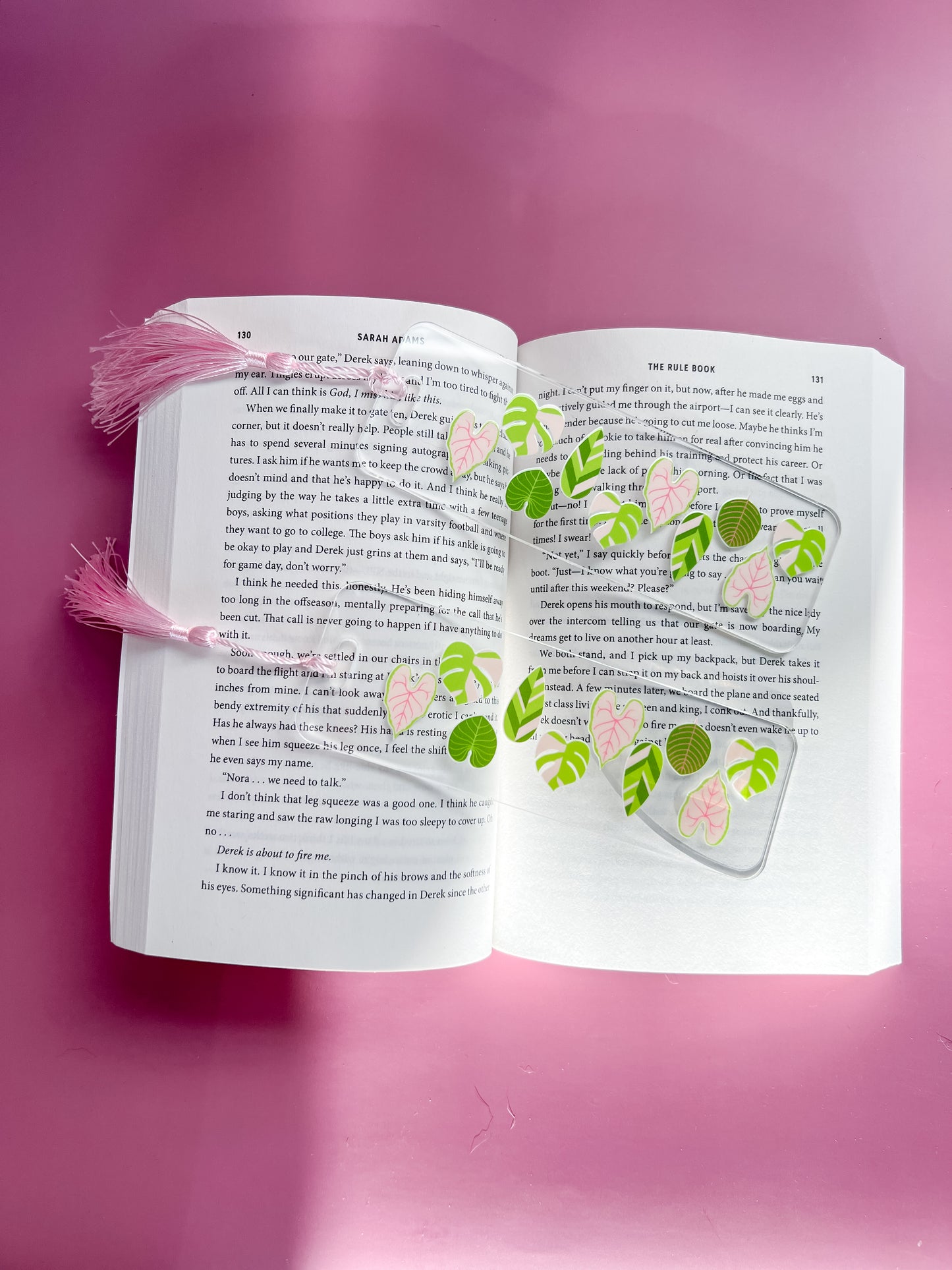 Plant Lovers Acrylic Bookmark
