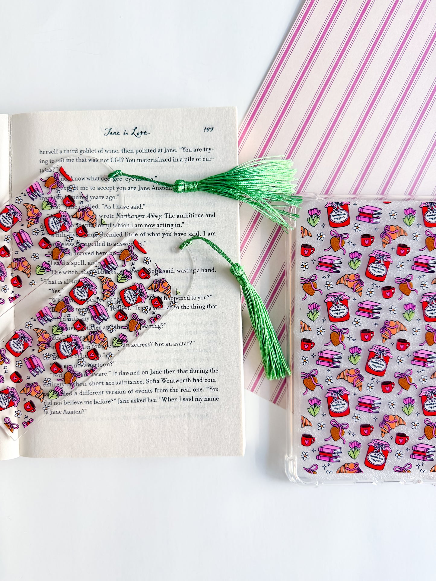 Books are my Jam Kindle Case