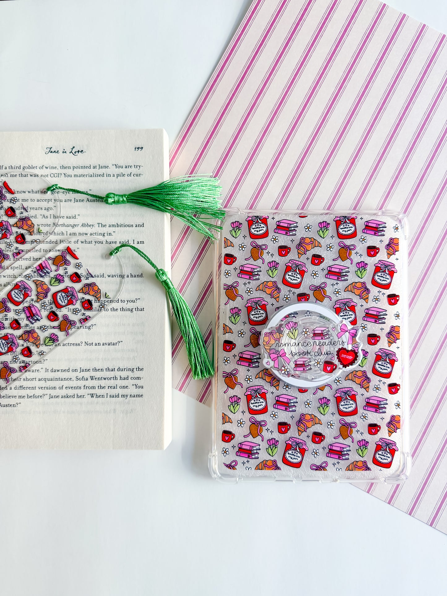 Books are my Jam Bookmark