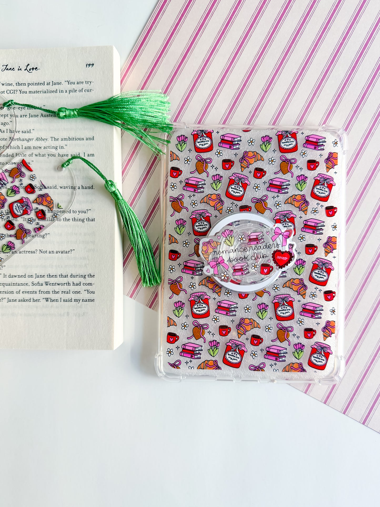 Books are my Jam Kindle Case