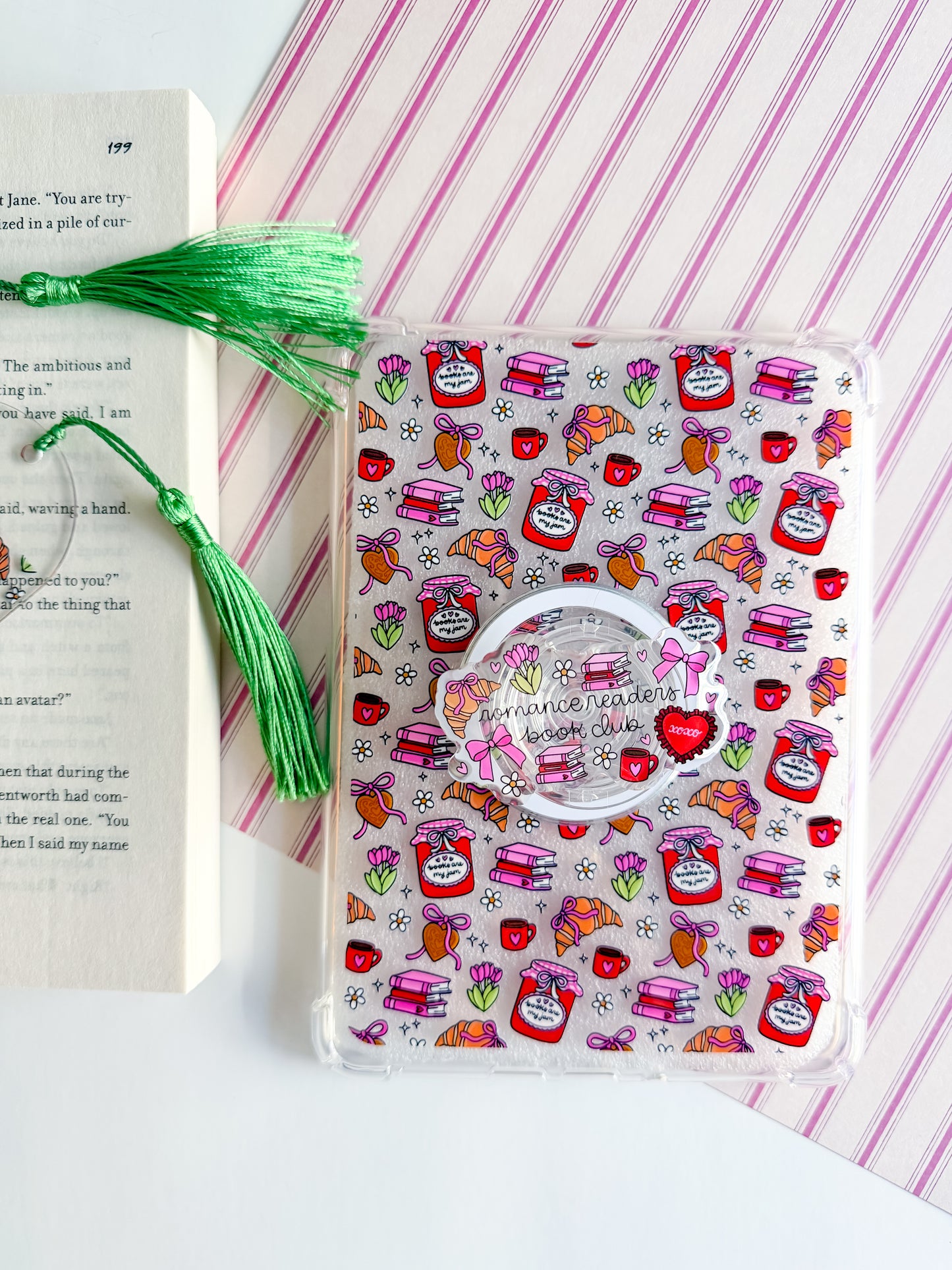 Books are my Jam Kindle Case