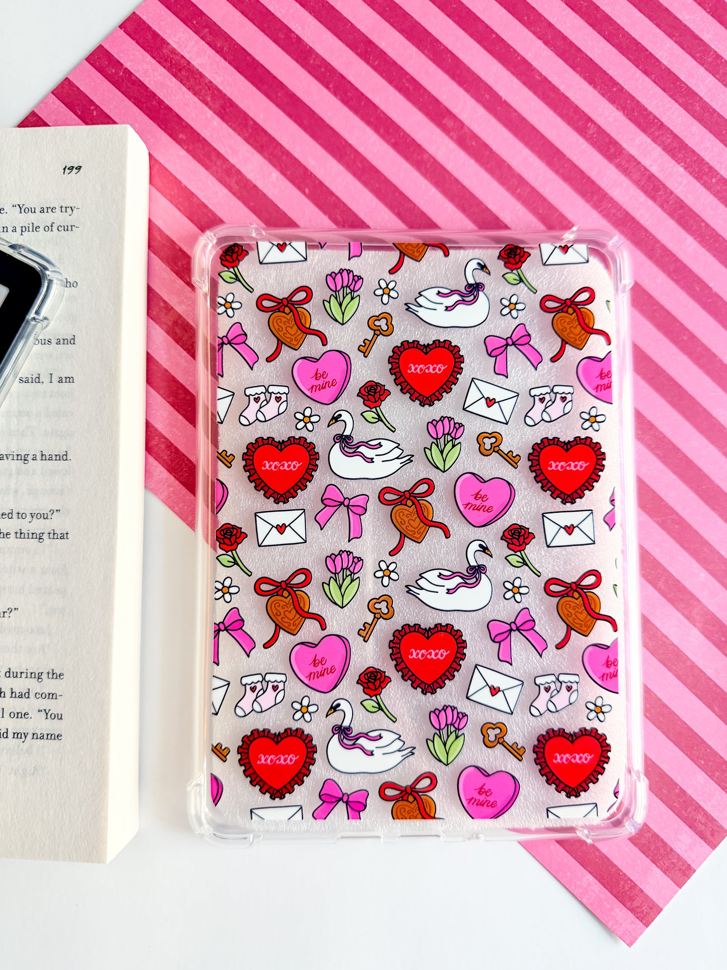 Swans in Love Kindle Case