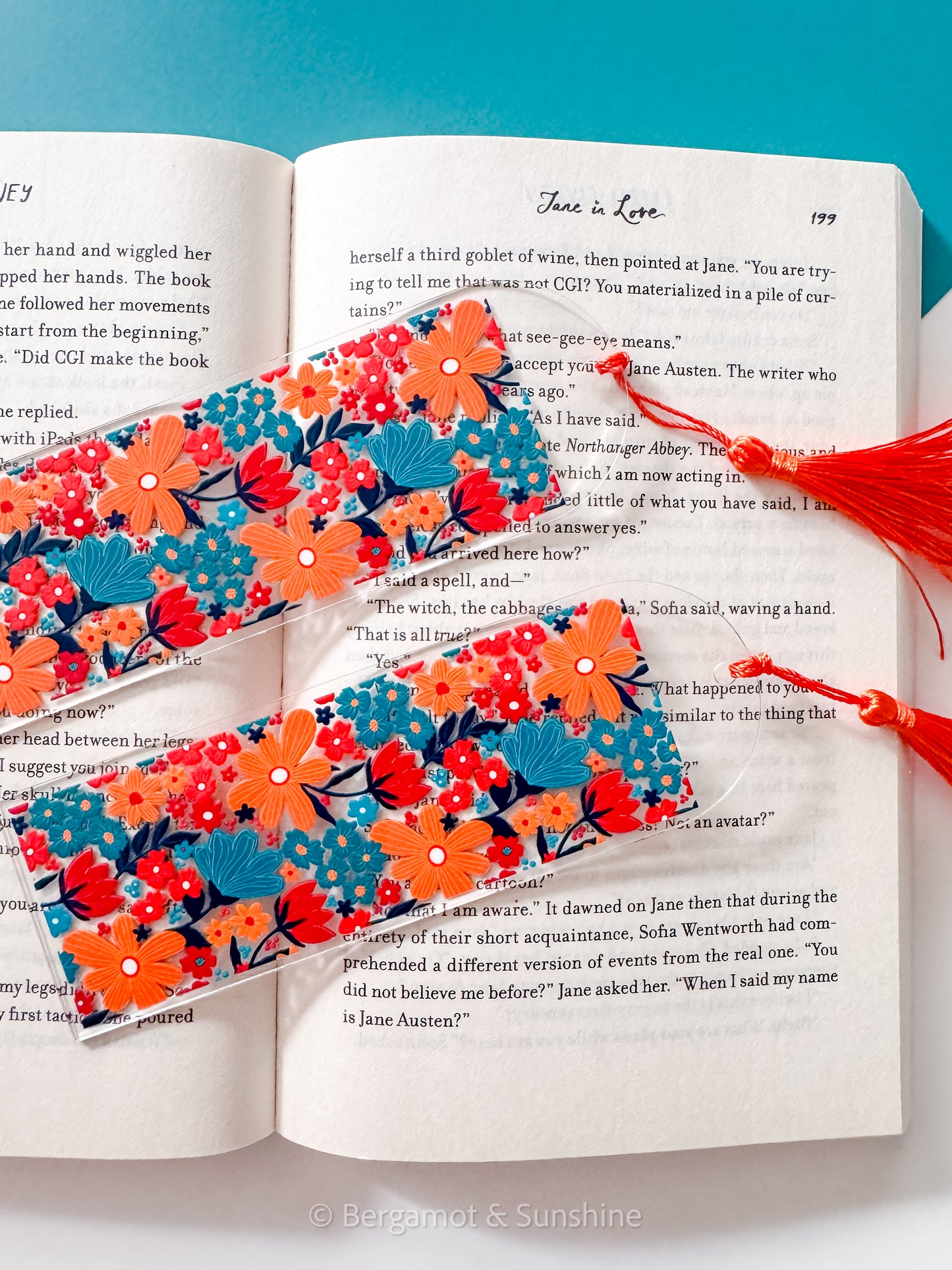 Wildflower Bloom Kindle Case  and/or Bookmark [Combined Listing] – Floral E-Reader Cover