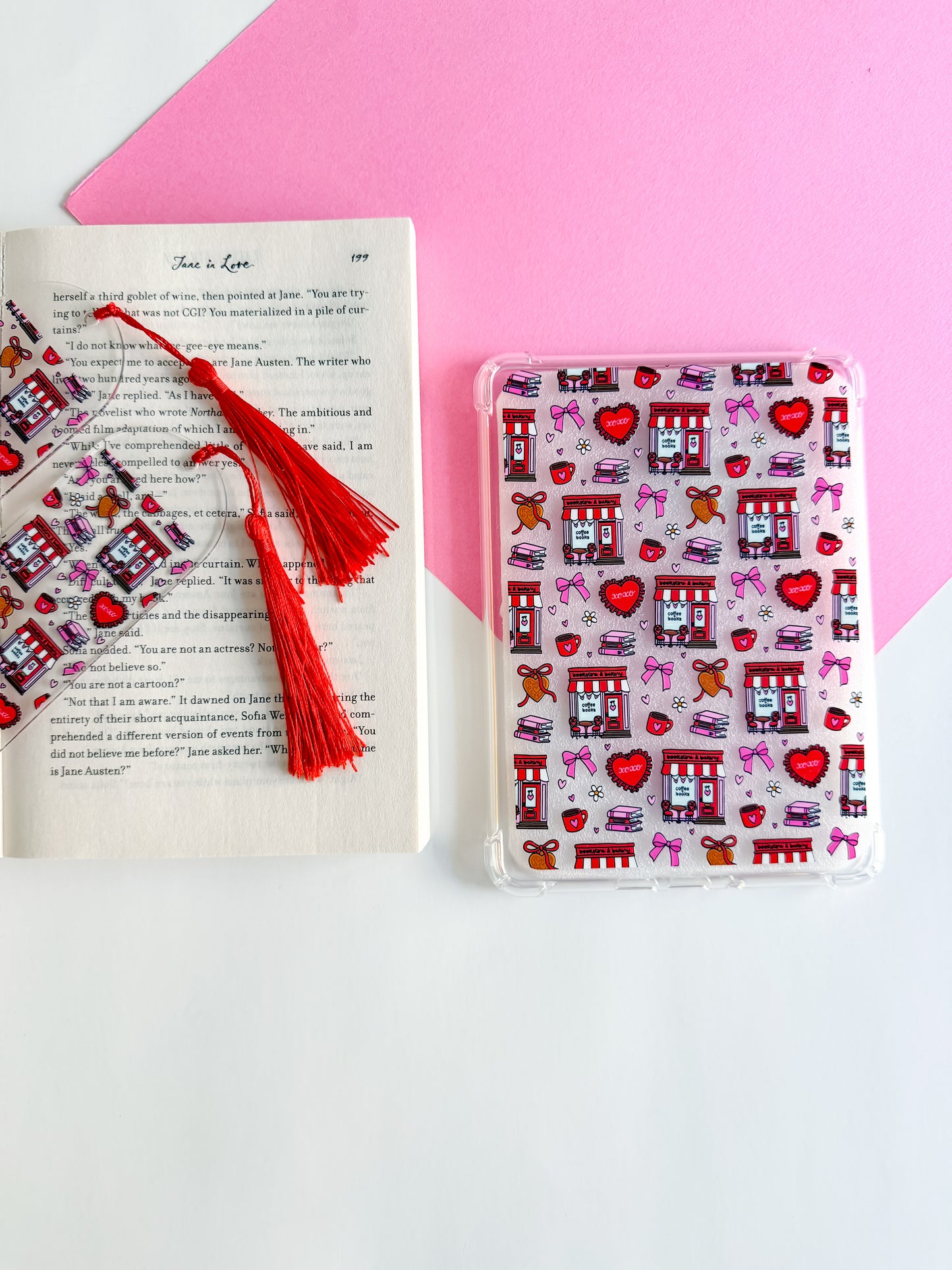 Dream Harbor Valentines Day Kindle Case