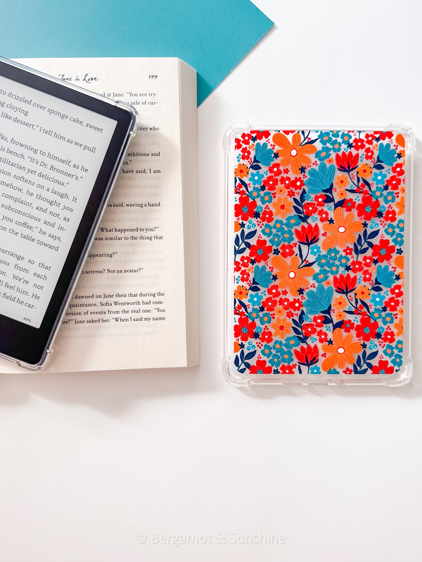 Wildflower Bloom Kindle Case
