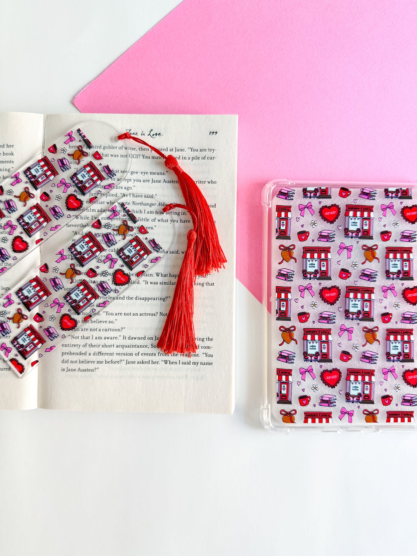Dream Harbor Valentines Day Kindle Case and/or Bookmark [Combined Listing]