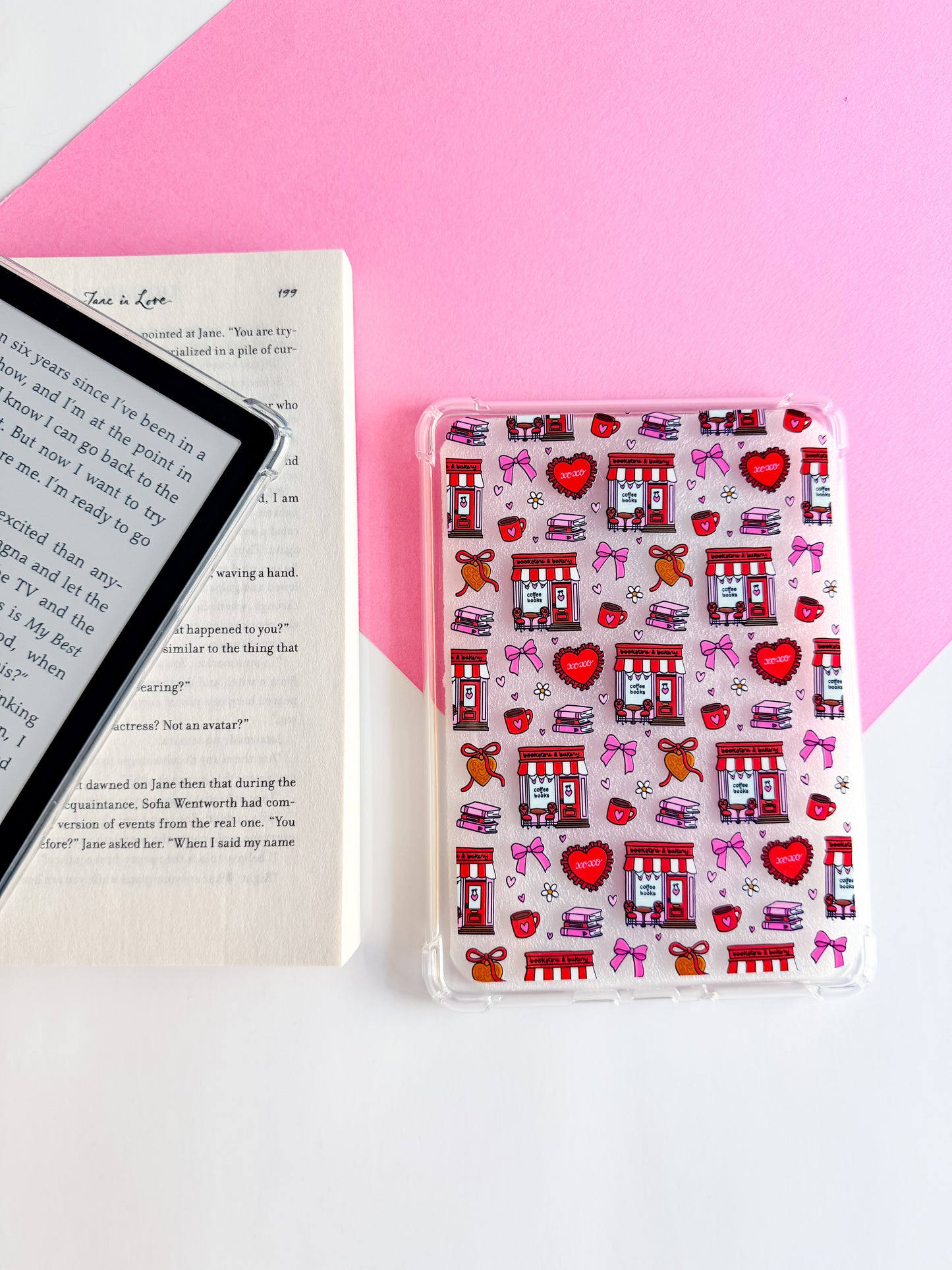 Dream Harbor Valentines Day Kindle Case