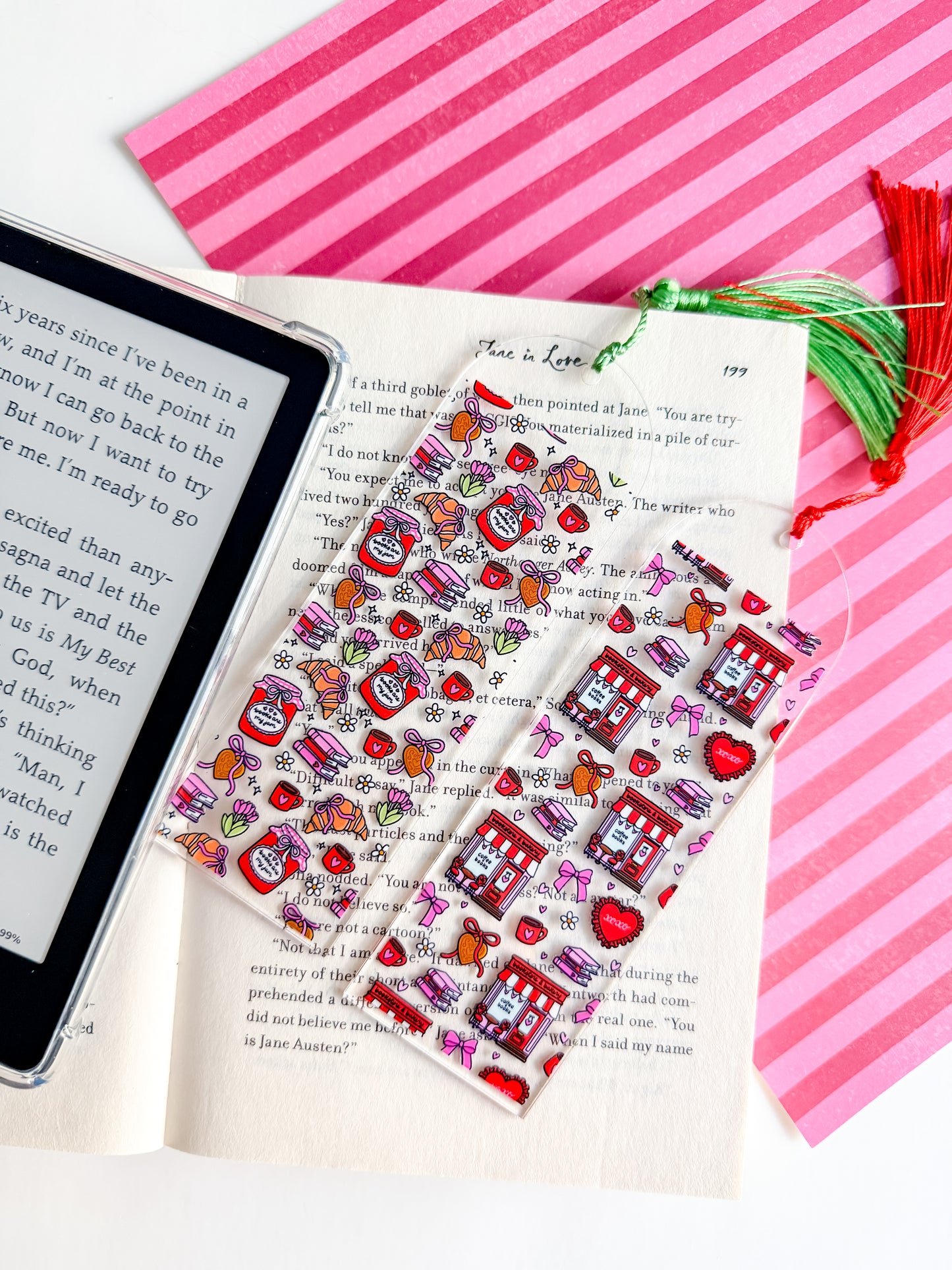 Books are my Jam Bookmark