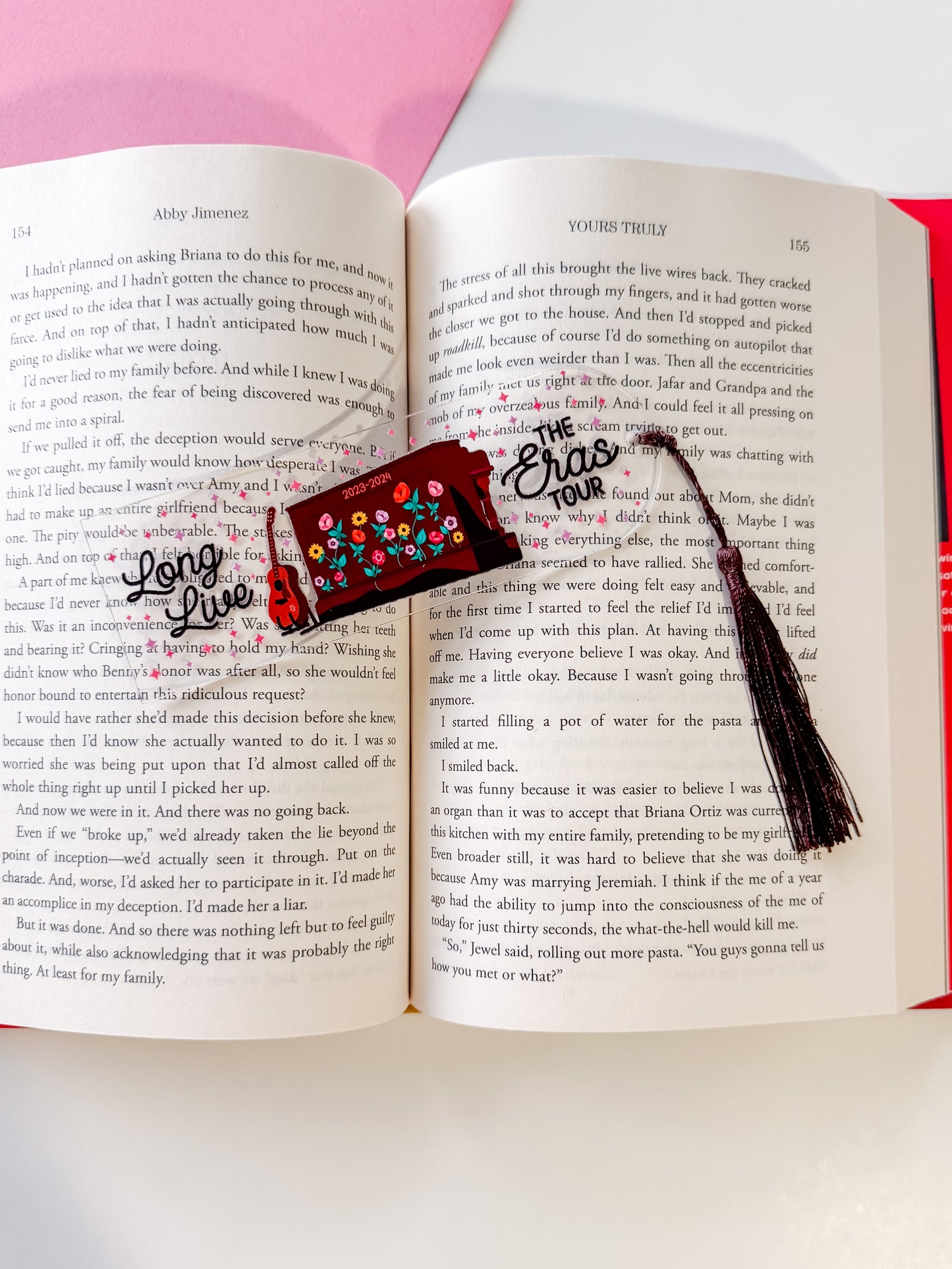 T.S. Long Live Acrylic Bookmark