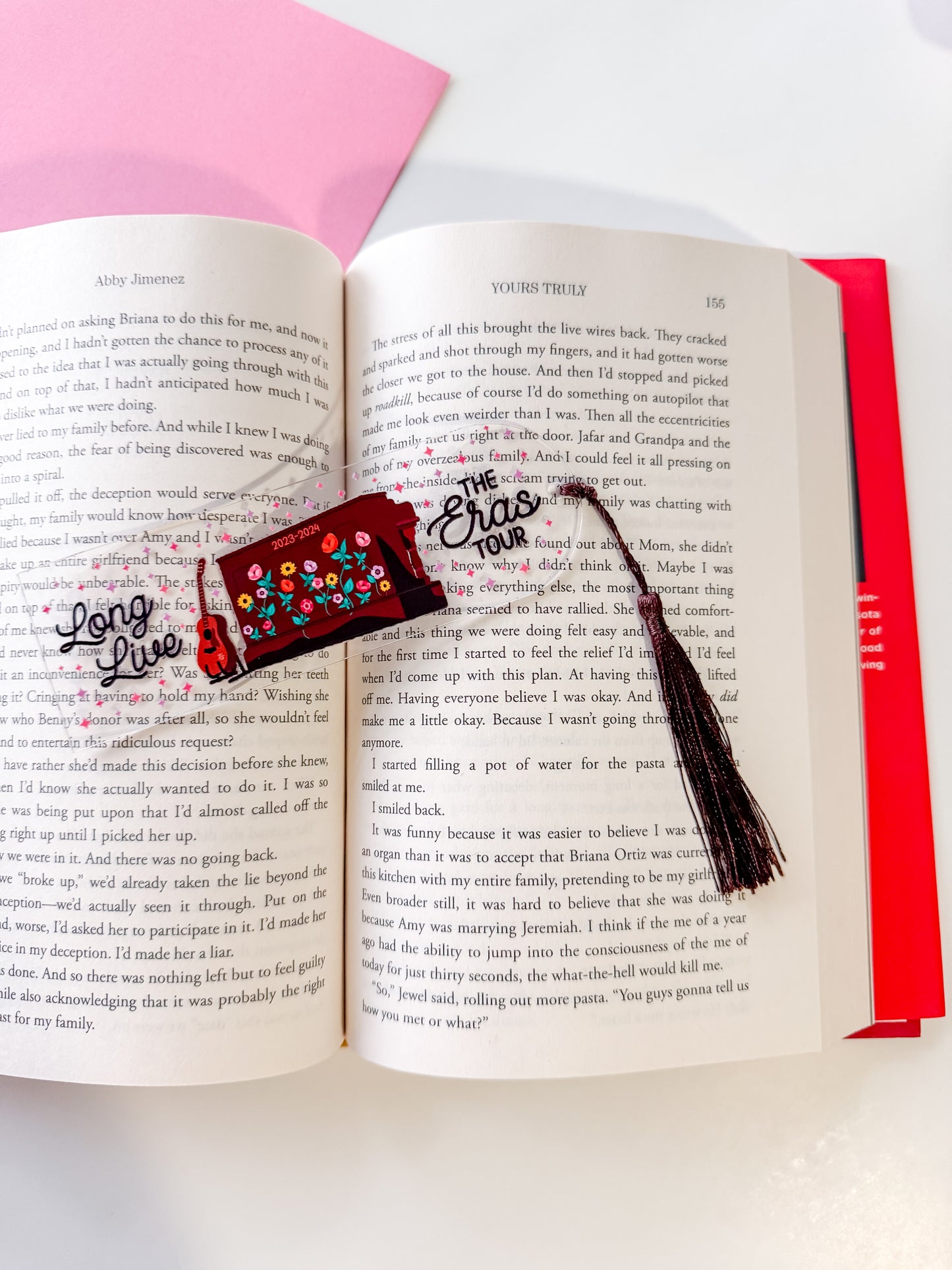 T.S. Long Live Acrylic Bookmark