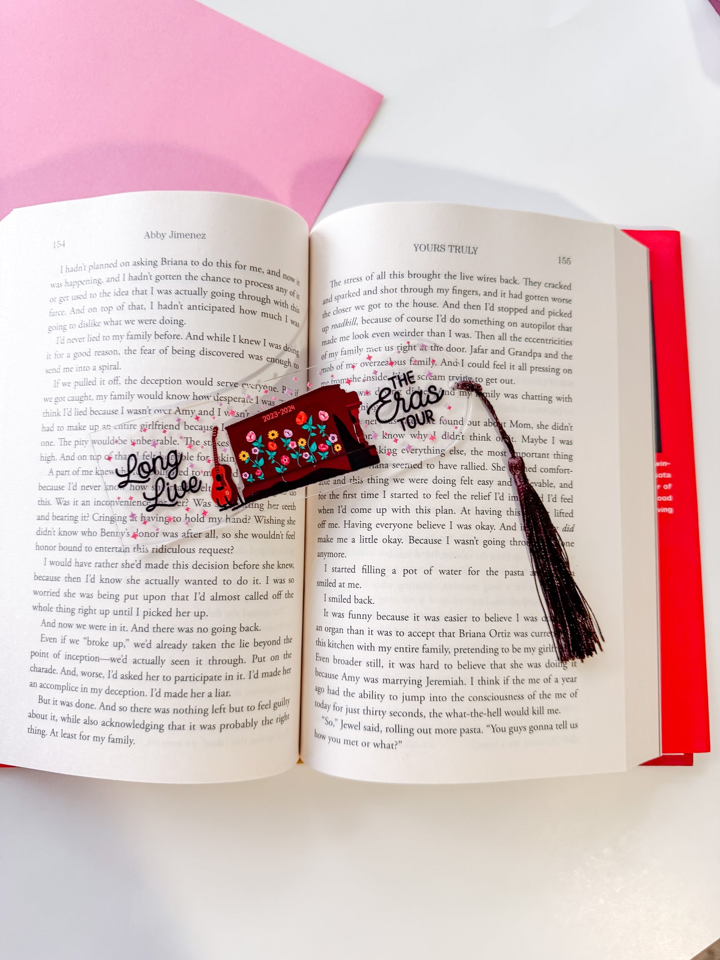 T.S. Long Live Acrylic Bookmark