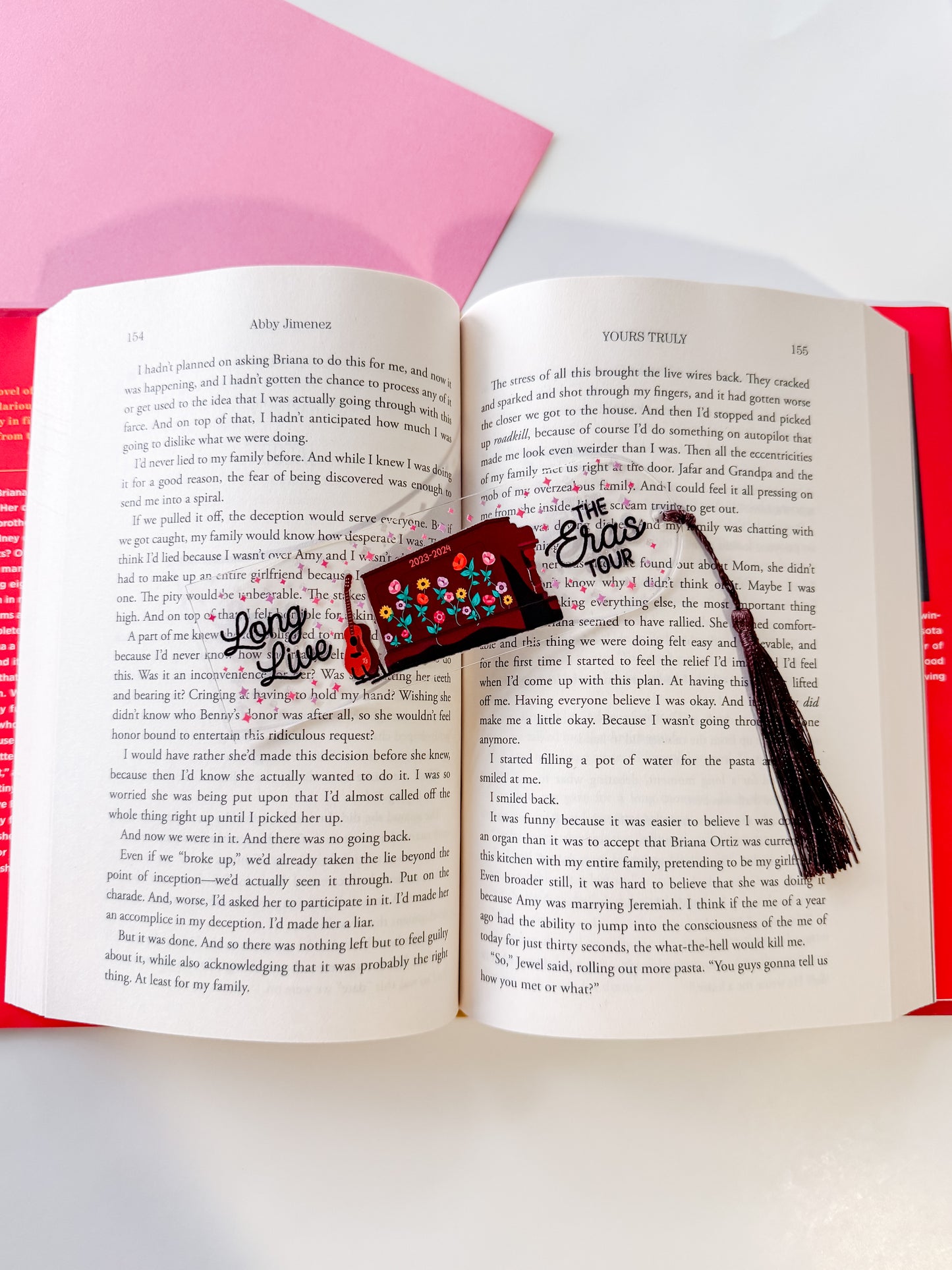 T.S. Long Live Acrylic Bookmark