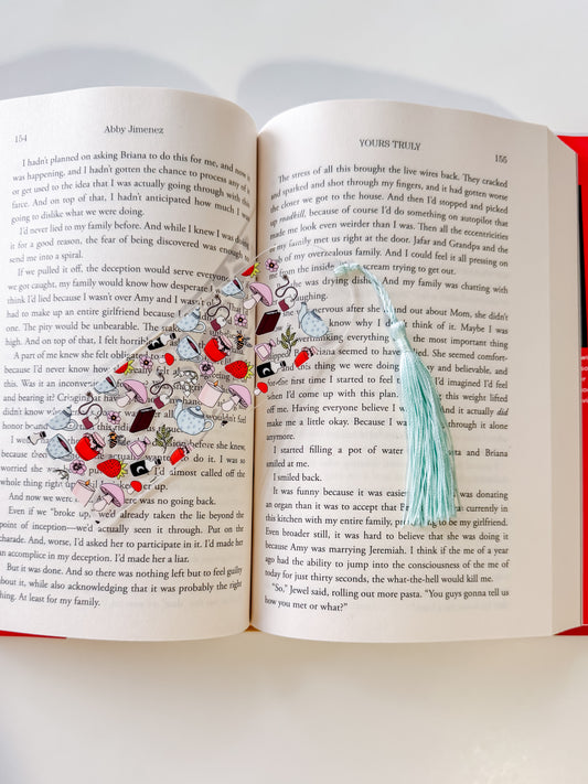 Cottage Core Acrylic Bookmark