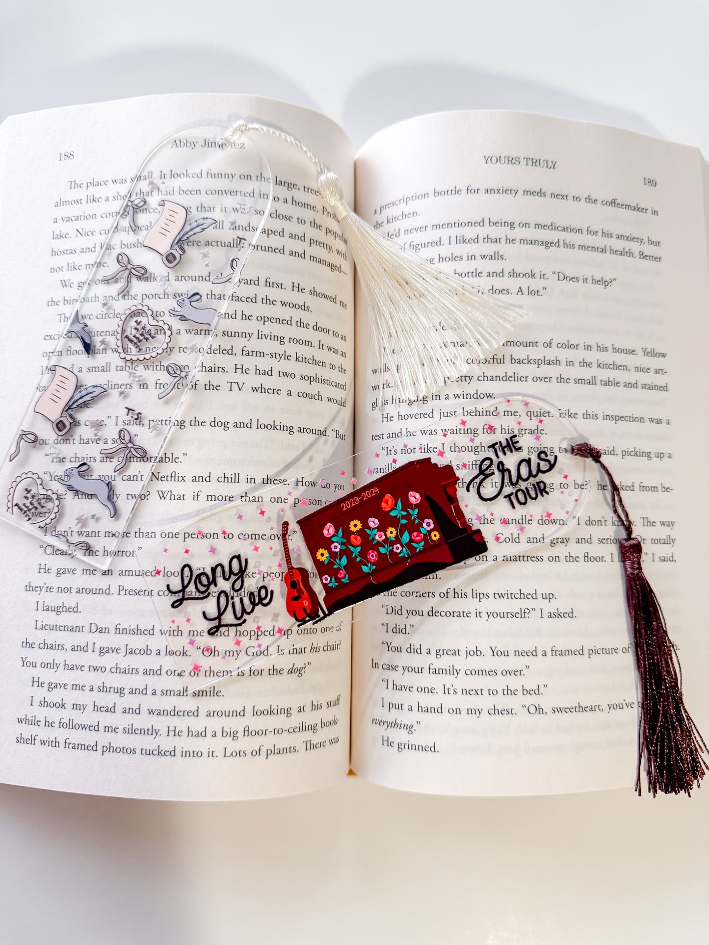 T.S. Long Live Acrylic Bookmark