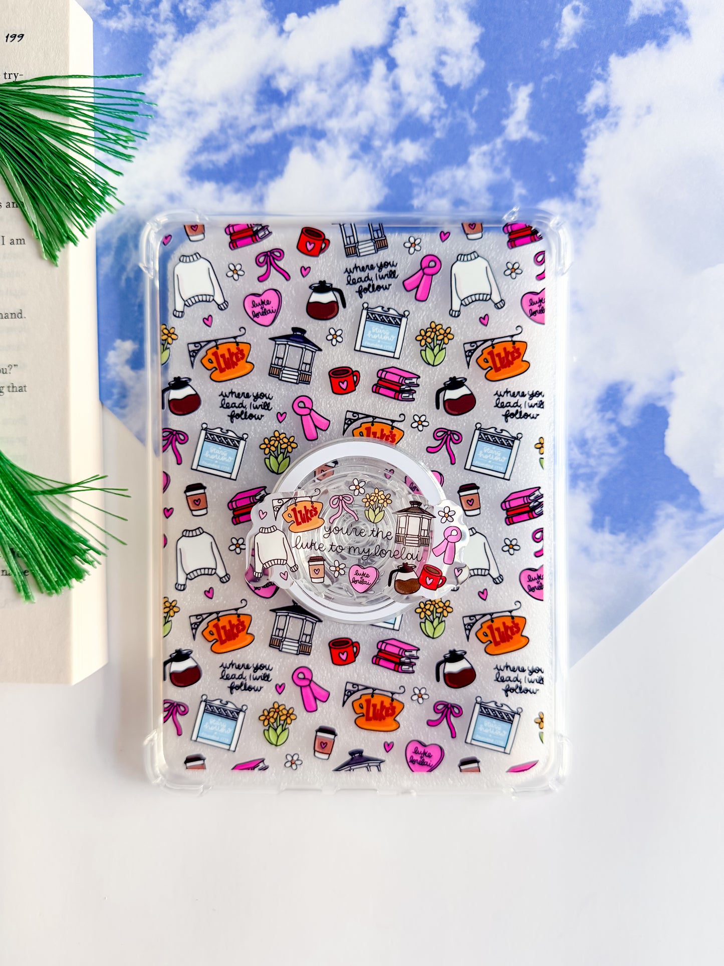 G.G. You're the Luke to my Lorelai MagSafe Phone & E-Reader Grip – Bookish Accessory